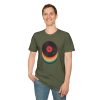 Retro Vinyl Record T-Shirt — Rainbow Stack Turntable Tee - Thumbnail Image 96