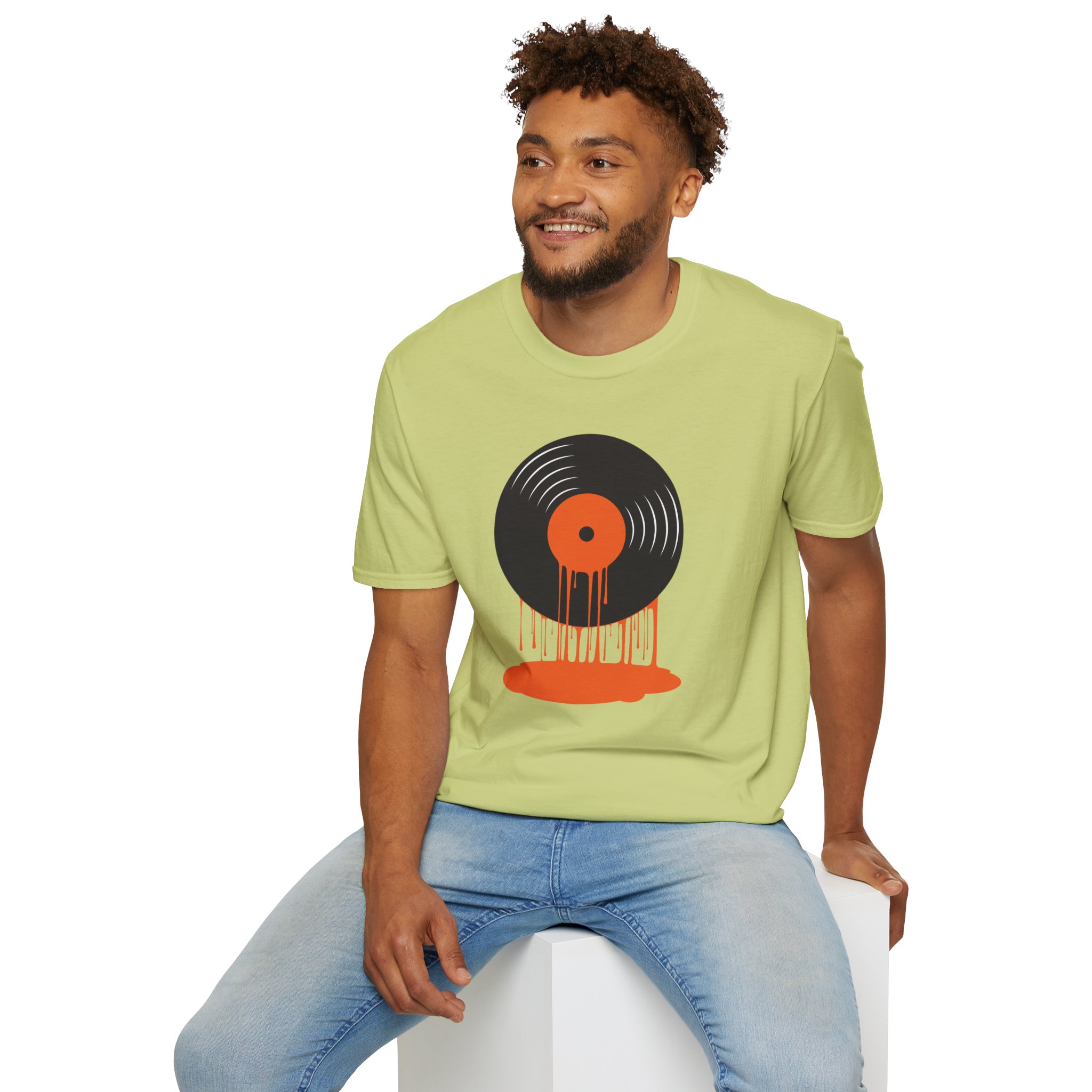 Vinyl Record Drip T-Shirt — Retro Music Tee - Image 38
