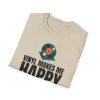Vinyl Makes Me Happy Unisex T-Shirt - Thumbnail Image 19
