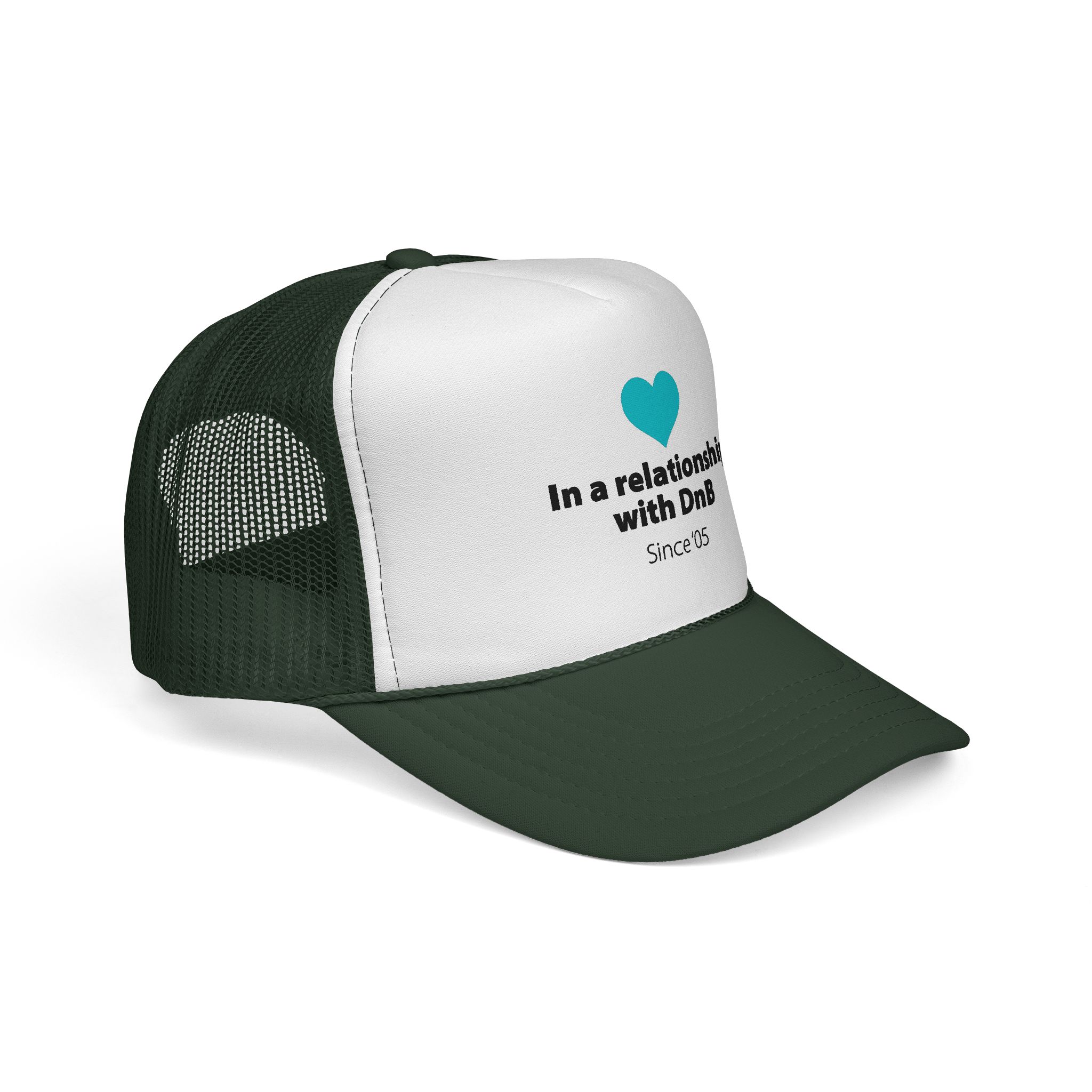 Trucker Cap – "In a Relationship with DnB Since '05" Retro Drum & Bass Hat - Image 6
