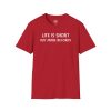 Life Is Short Buy More Records T-Shirt — Vinyl Lover Tee - Thumbnail Image 105
