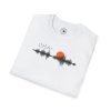 Sunset Soundwave T-Shirt — Minimal Nature Waveform Tee - Thumbnail Image 12
