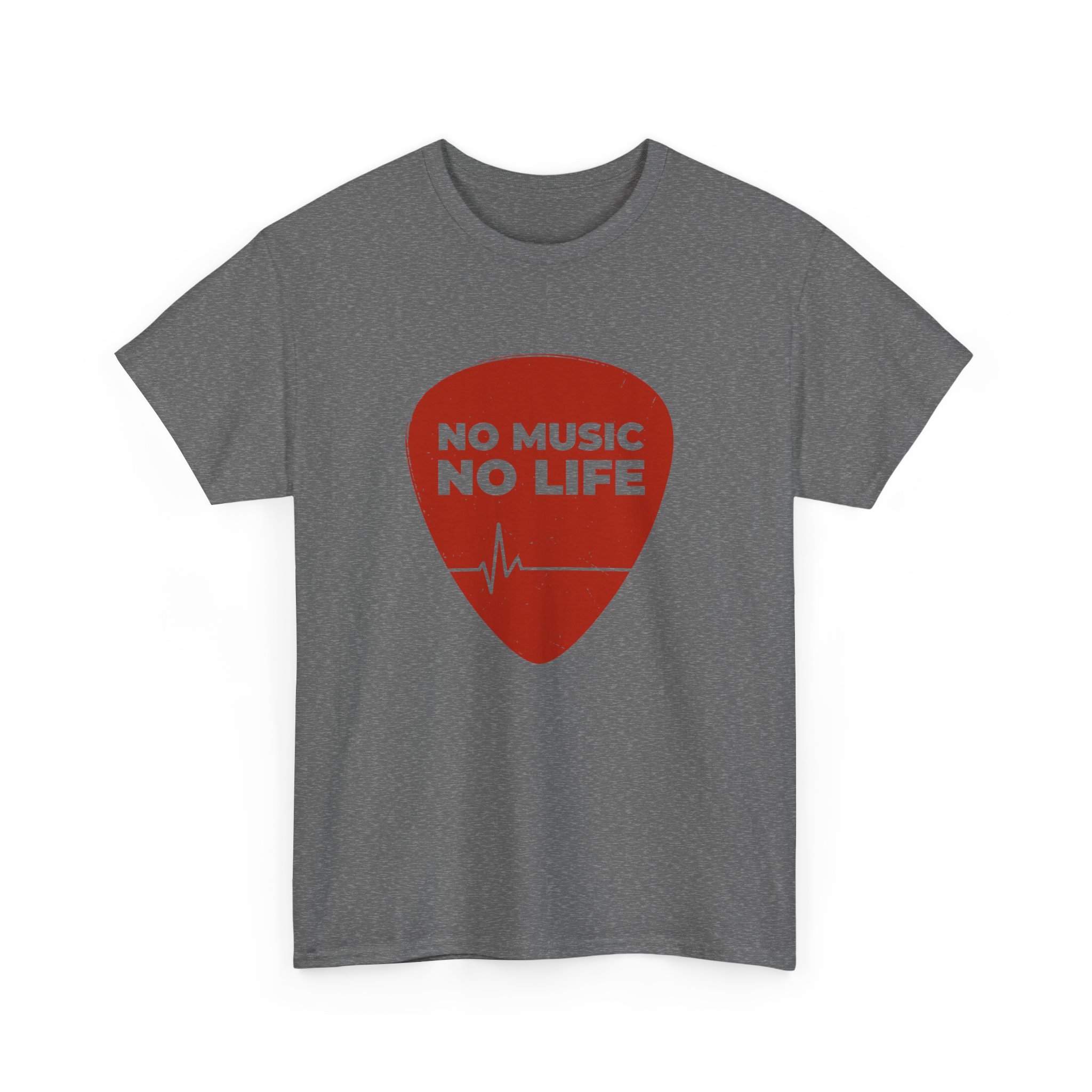 No Music No Life Unisex Heavy Cotton Tee - Image 47