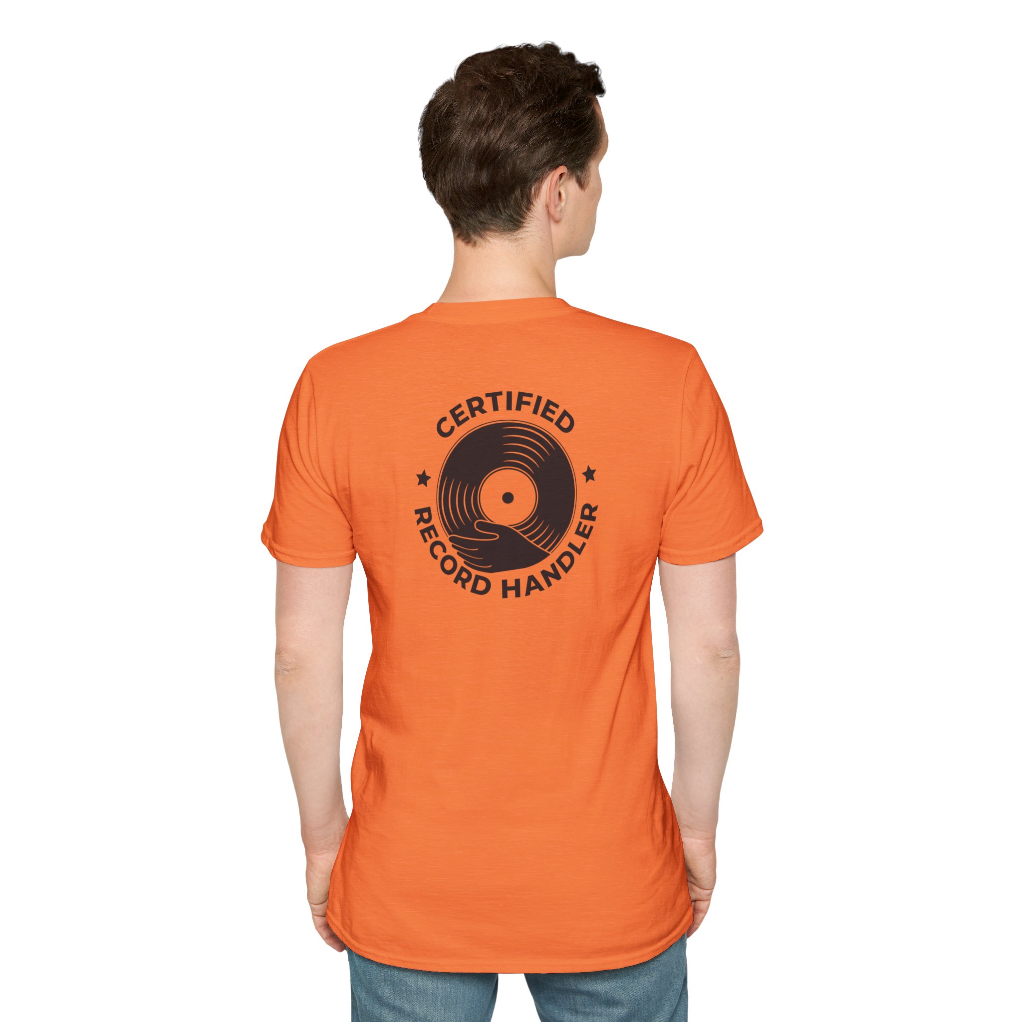 Certified Record Handler T-Shirt — Retro Vinyl DJ Tee - Image 18