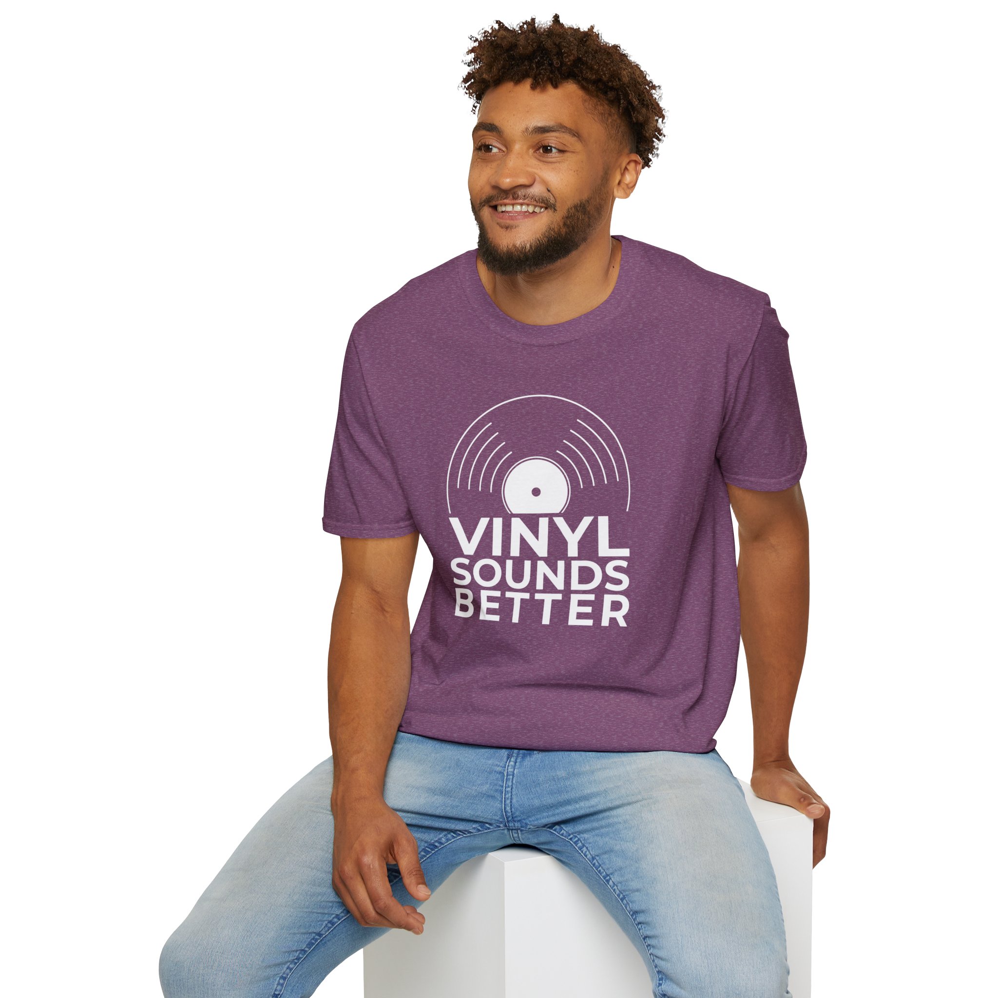 Vinyl Sounds Better T-Shirt — Retro Record Lover Tee - Image 87