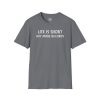 Life Is Short Buy More Records T-Shirt — Vinyl Lover Tee - Thumbnail Image 41
