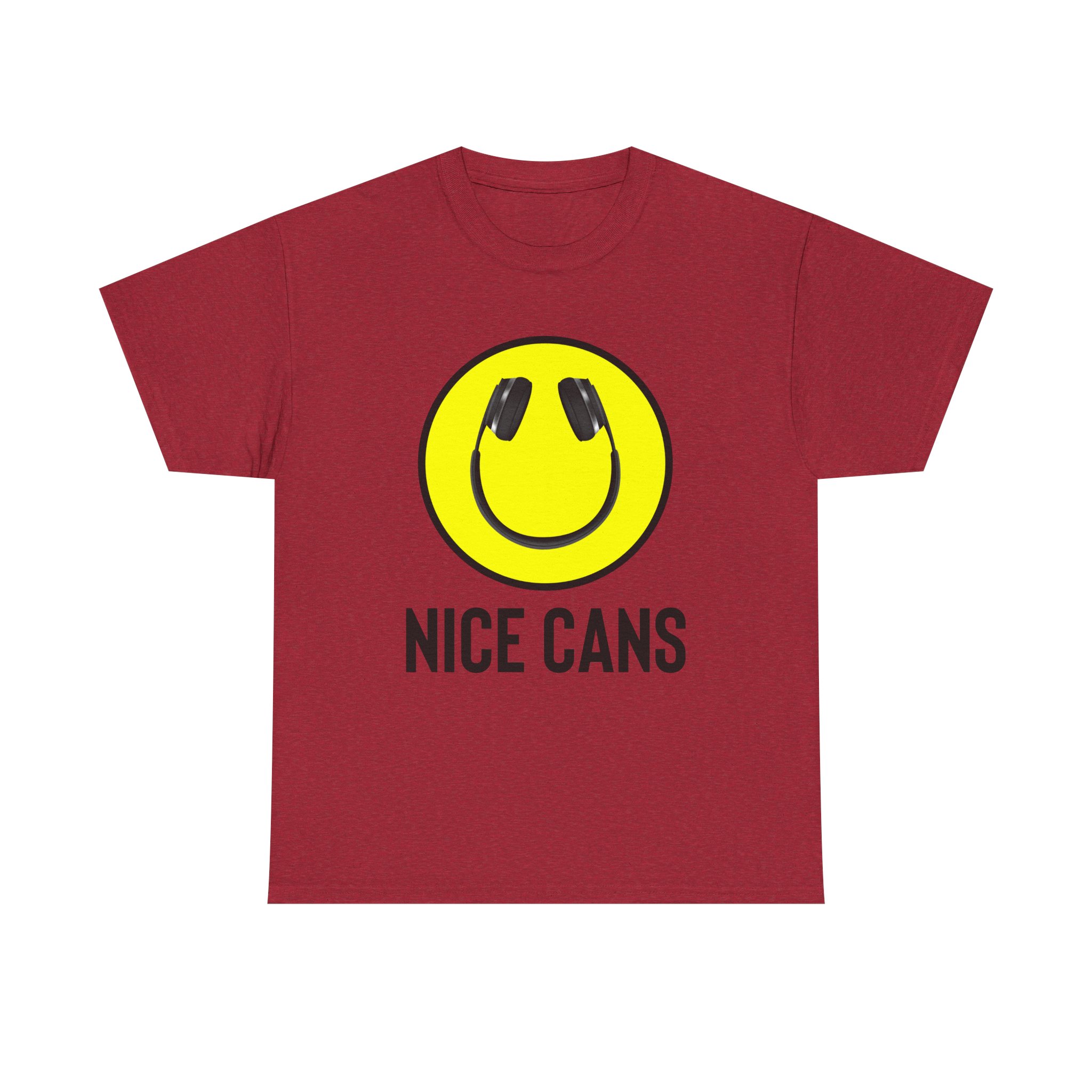 Funny Music Lover Tee - "Nice Cans" Unisex Heavy Cotton Shirt - Image 49