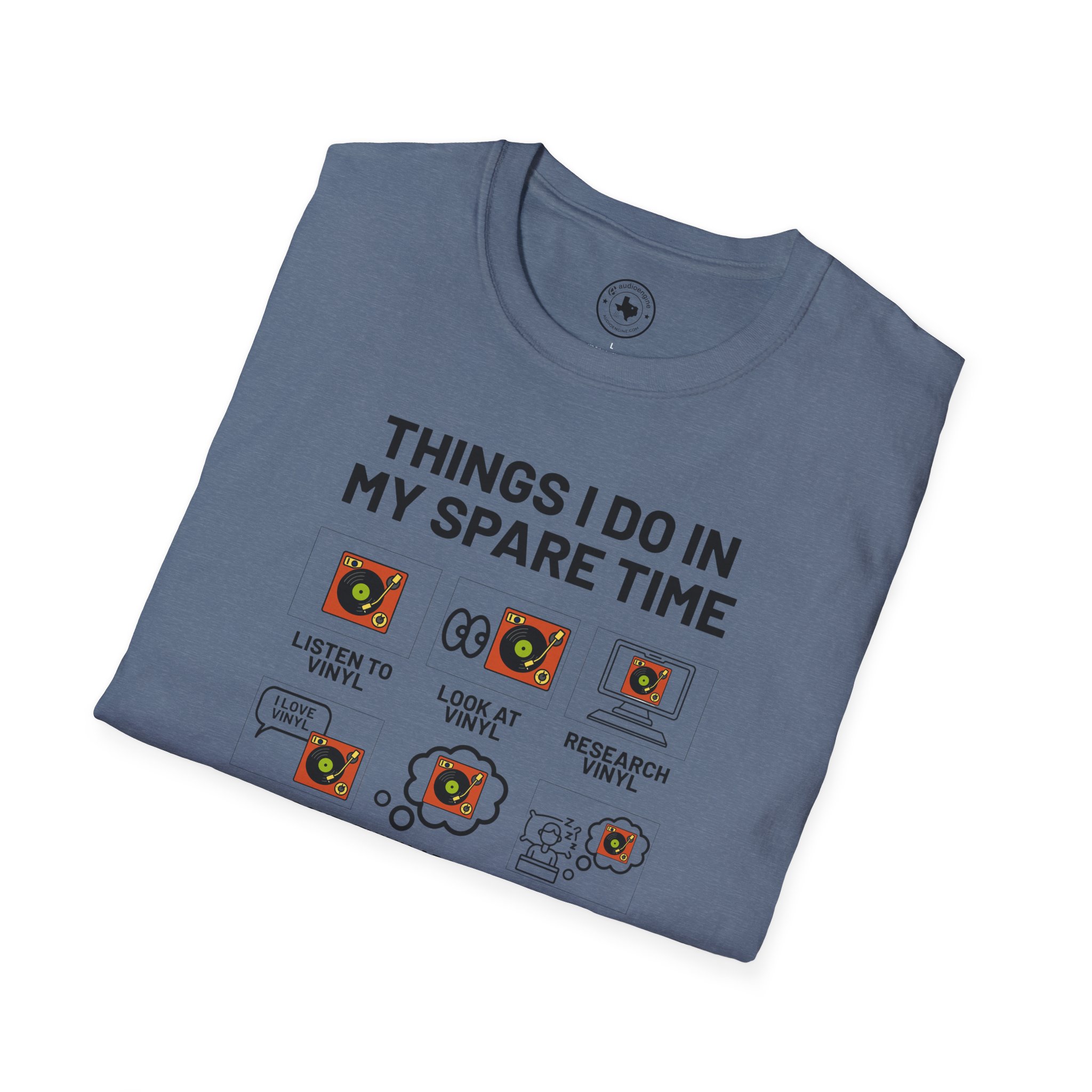 Things I Do In My Spare Time T-Shirt — Funny Hobbies Graphic Tee - Image 92