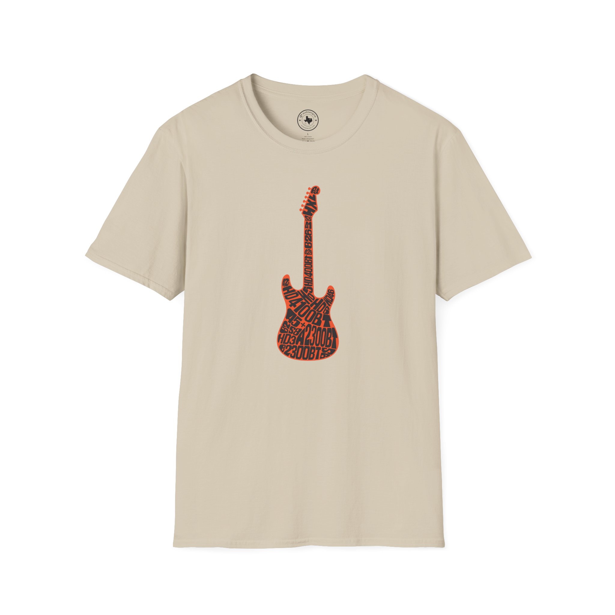 Electric Guitar Graphic T‑Shirt — Red Pattern Rock Music Tee - Image 31