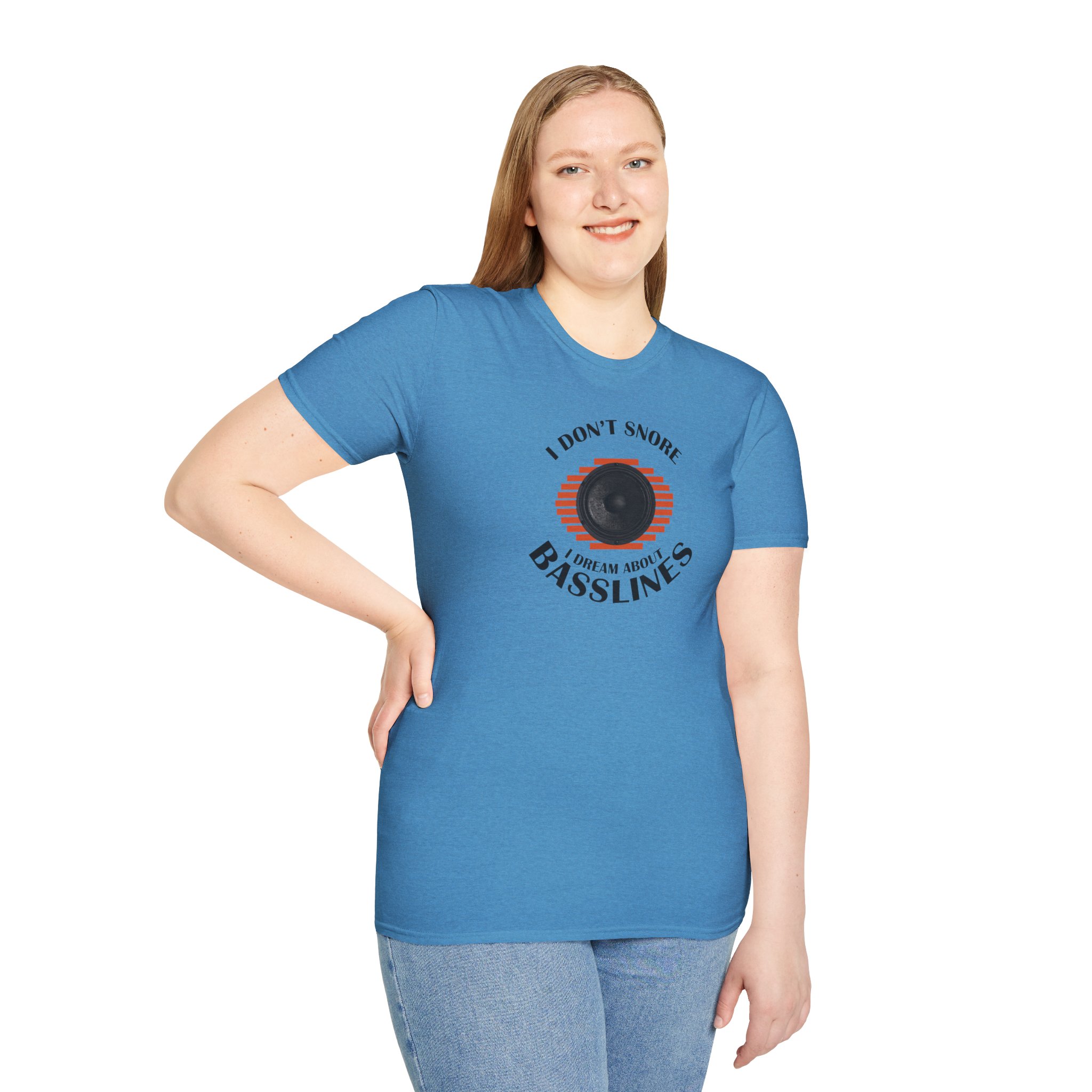 Basslines T-Shirt — “I Don't Snore, I Dream About Basslines” Music Lover Tee - Image 95
