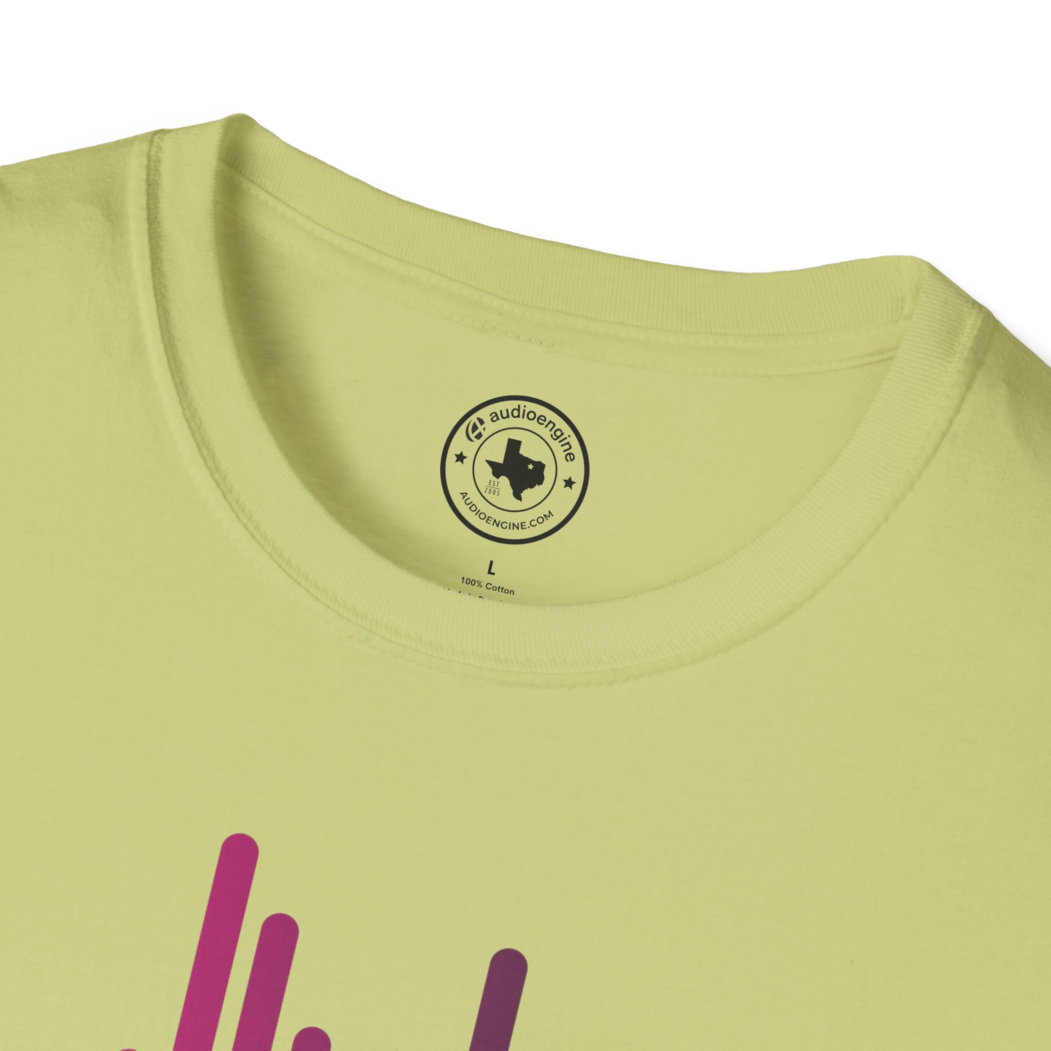 Audio Waveform Graphic Tee — Gradient Soundwave T-Shirt - Image 67