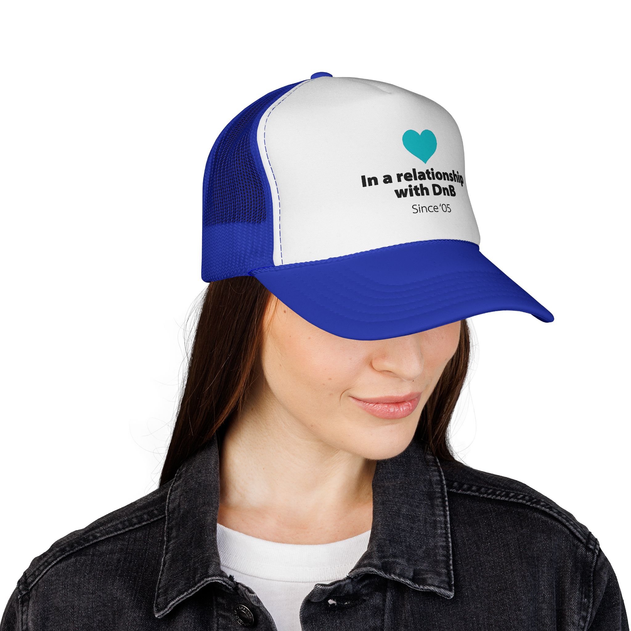 Trucker Cap – "In a Relationship with DnB Since '05" Retro Drum & Bass Hat - Image 12