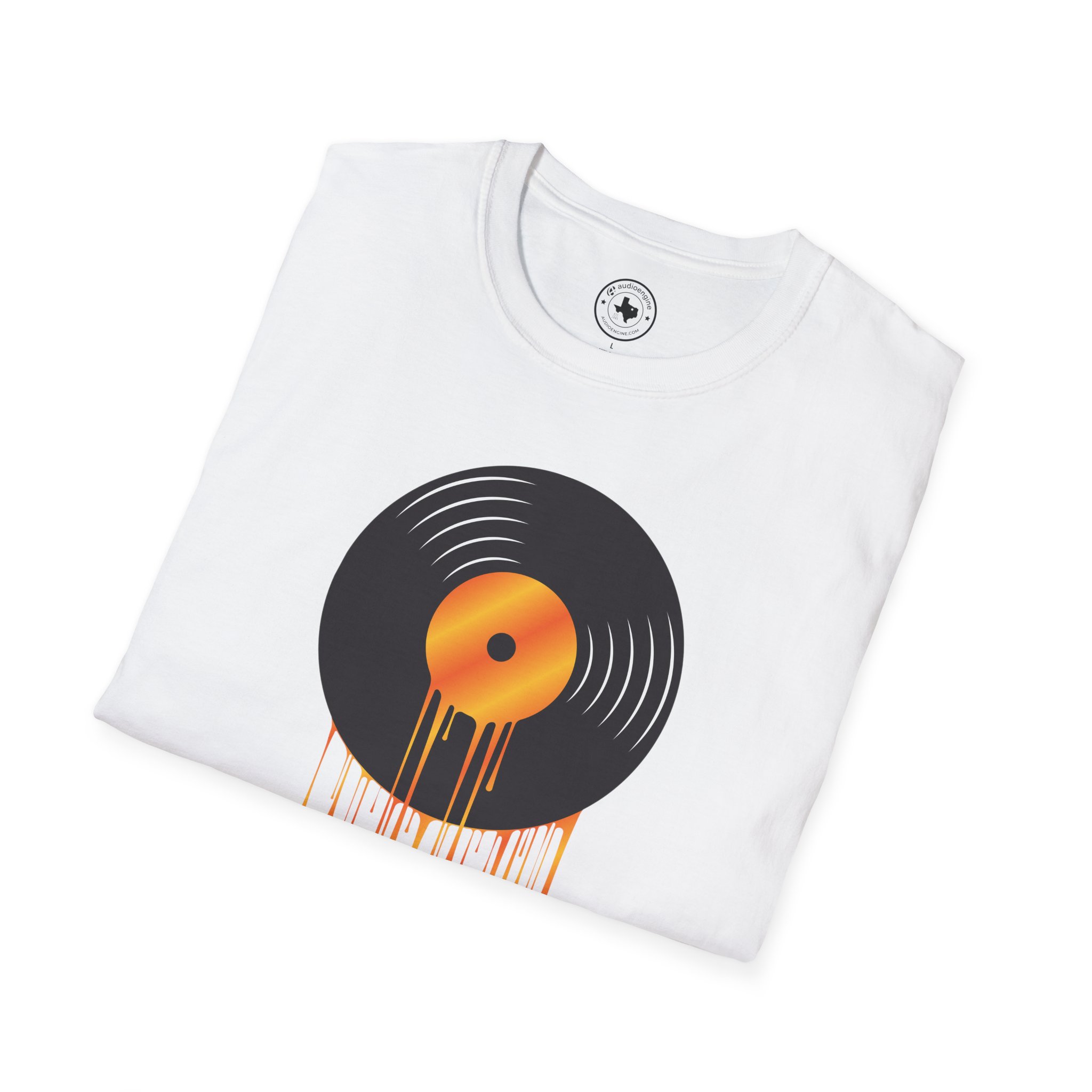 Melting Vinyl Record T-Shirt – Retro Music Tee - Image 13