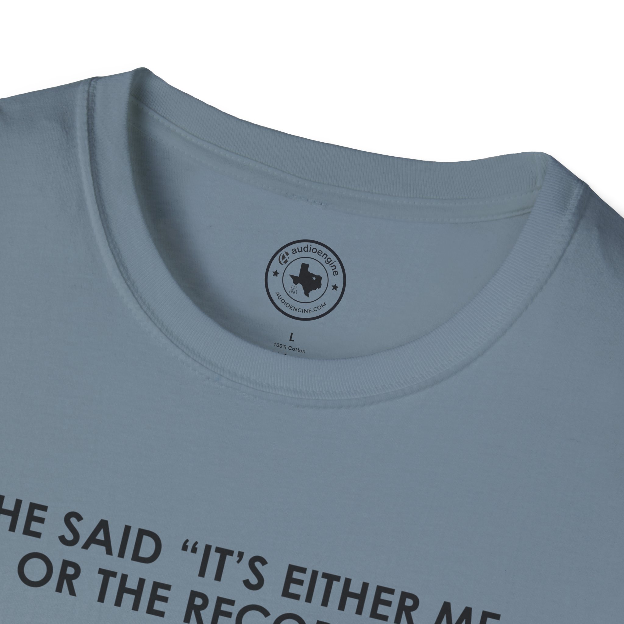 T-Shirt — “She Said ‘It’s Either Me or the Records.’ Sometimes I Miss Her.” Graphic Tee - Image 115