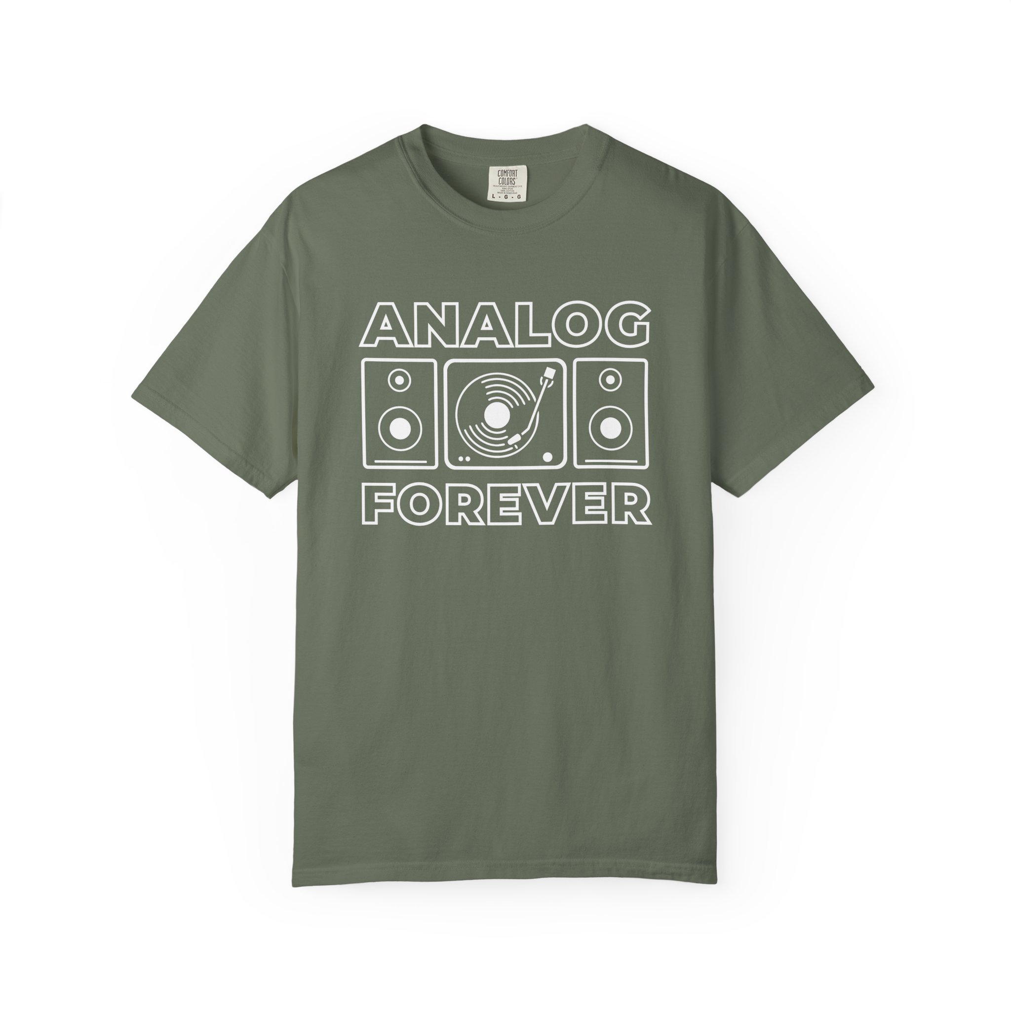 Analog Forever T-Shirt, Unisex Vintage Tee, Music Lover Gift, Retro Style Shirt, Cool DJ Apparel, Casual Streetwear - Image 13