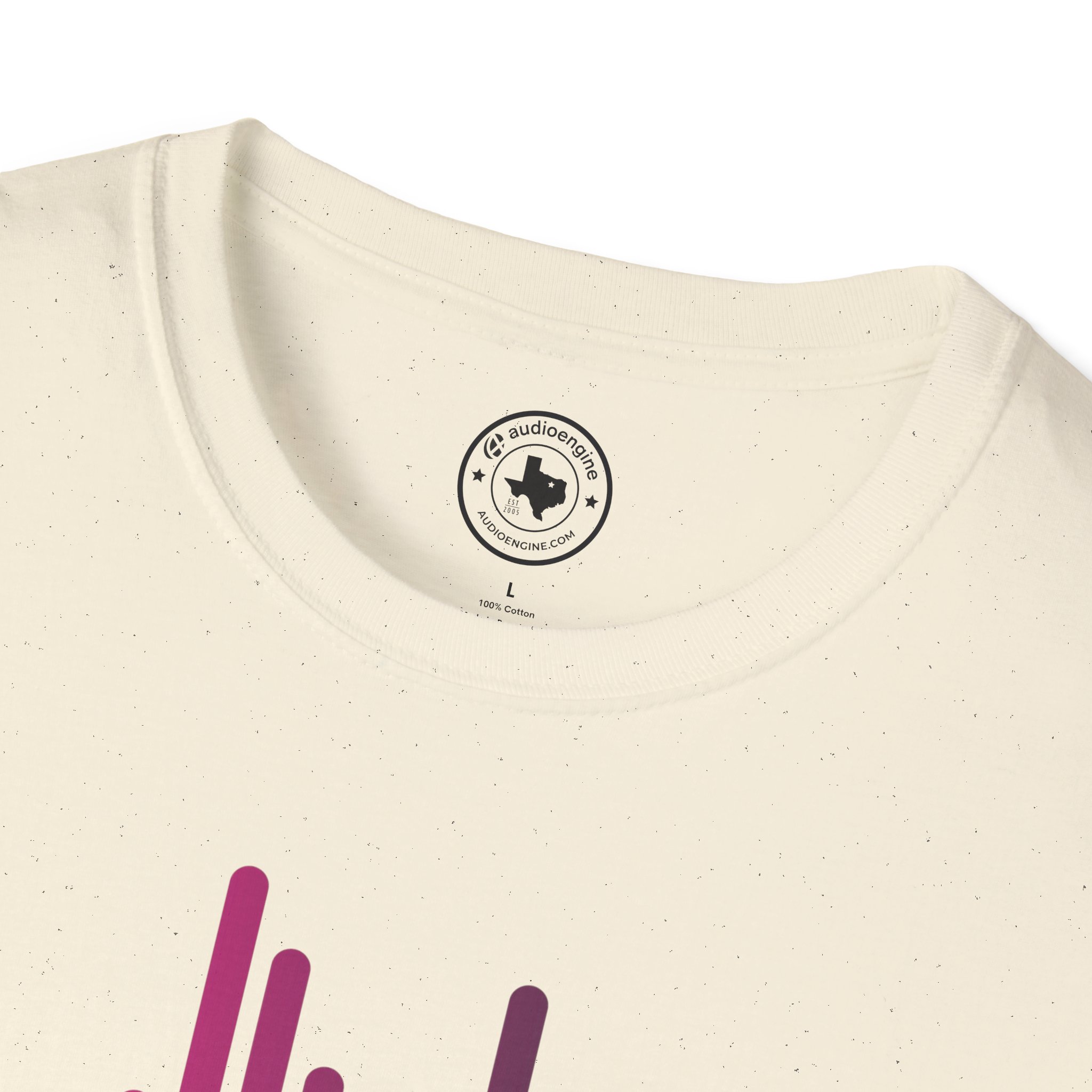 Audio Waveform Graphic Tee — Gradient Soundwave T-Shirt - Image 51