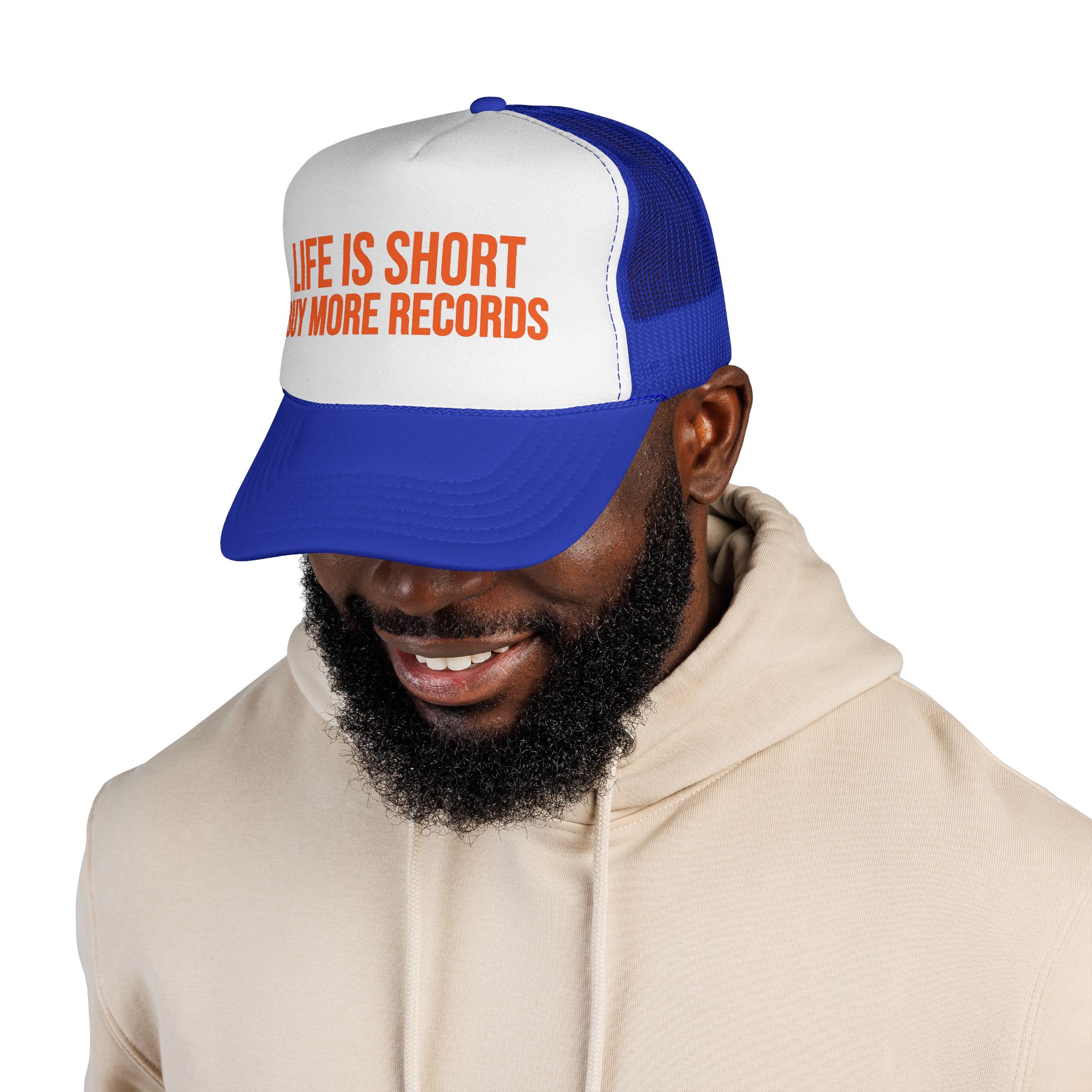 'Life is Short' Trucker Cap - Music Lover's Essential - Image 15