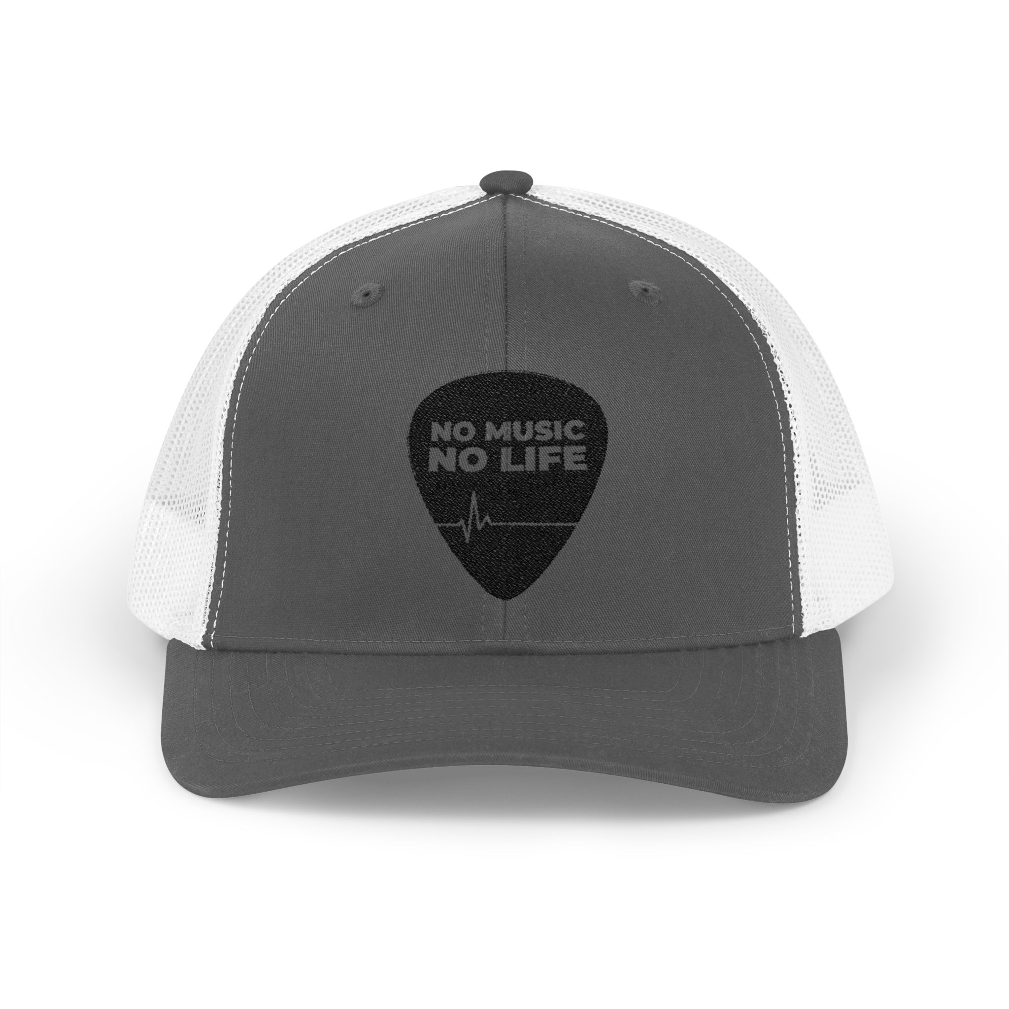 No Music No Life Snapback Trucker Cap - Image 1