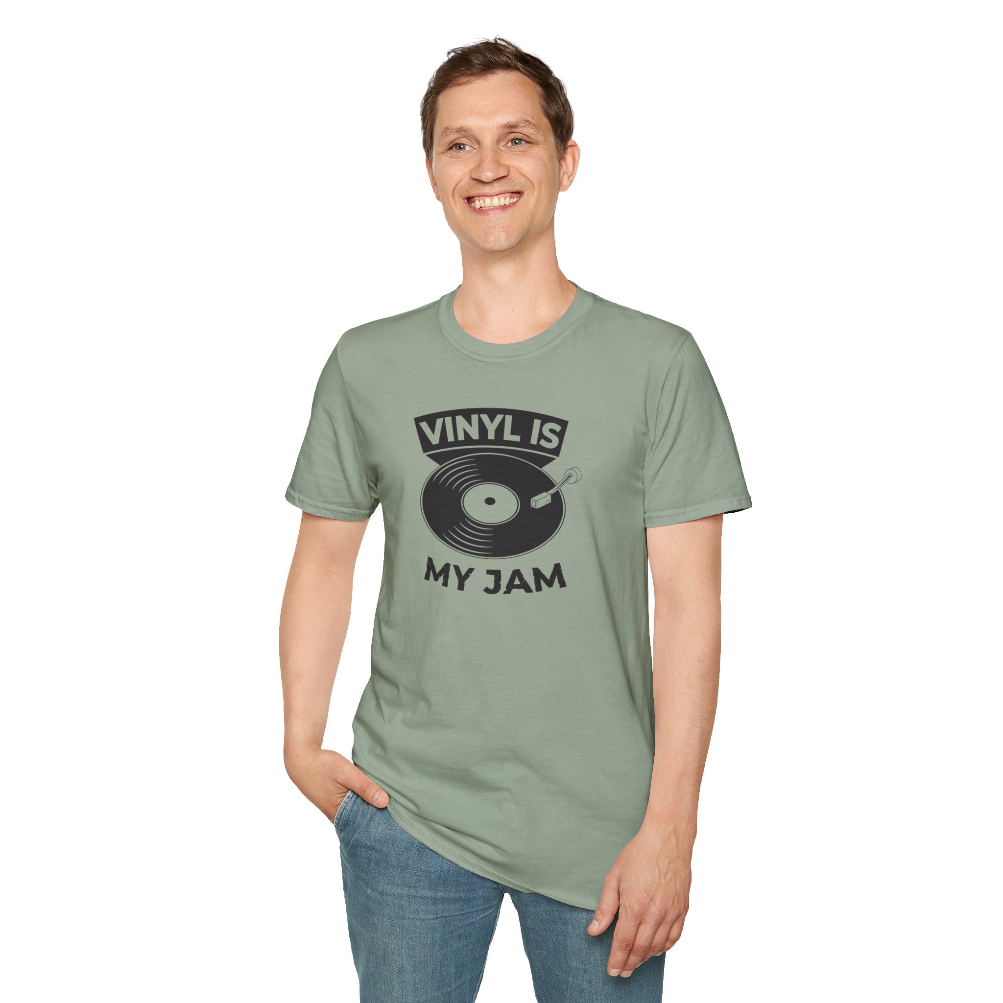 Vinyl Is My Jam T-Shirt — Retro Record Lover Tee - Image 62