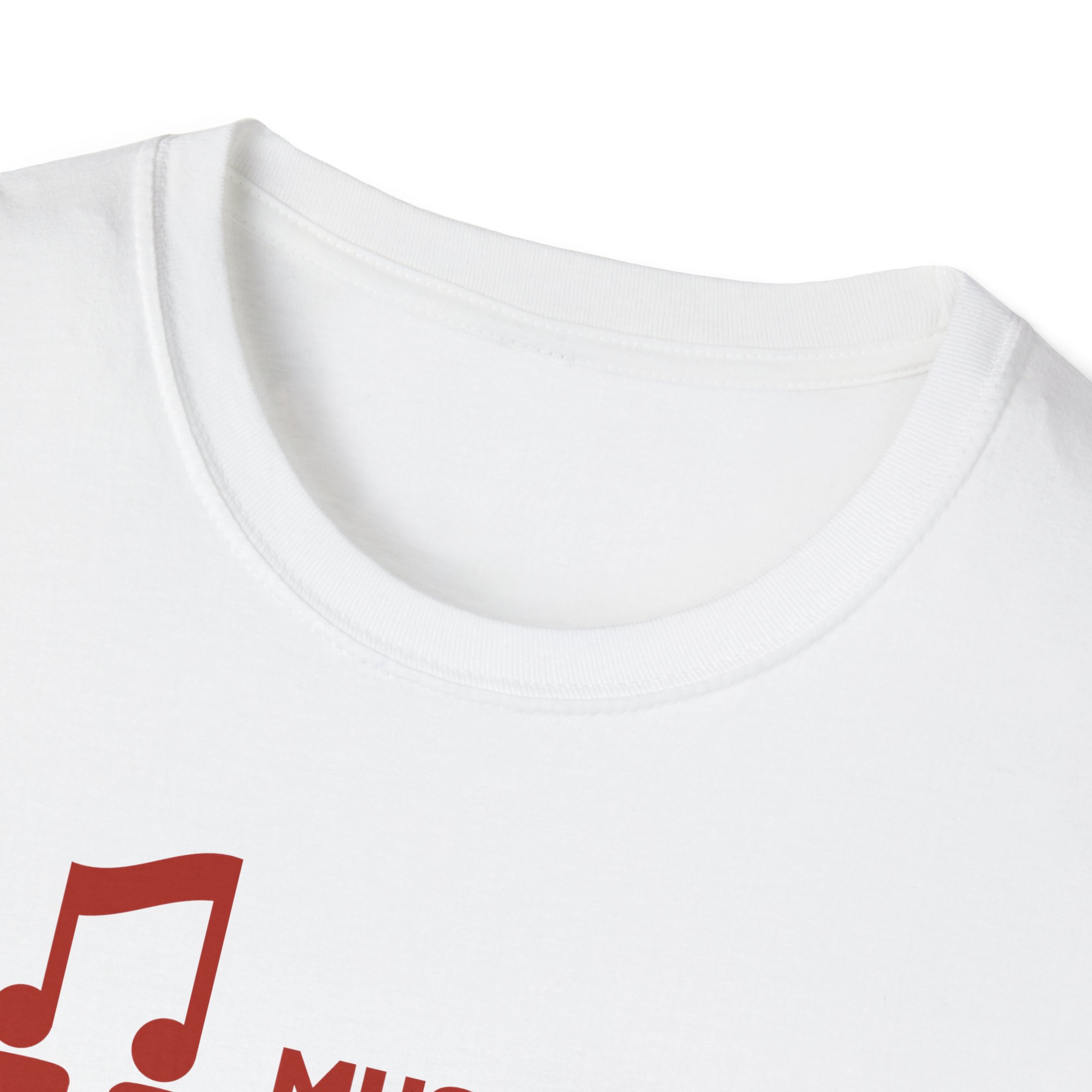 Music Brings People Together Unisex Softstyle T-Shirt - Image 7