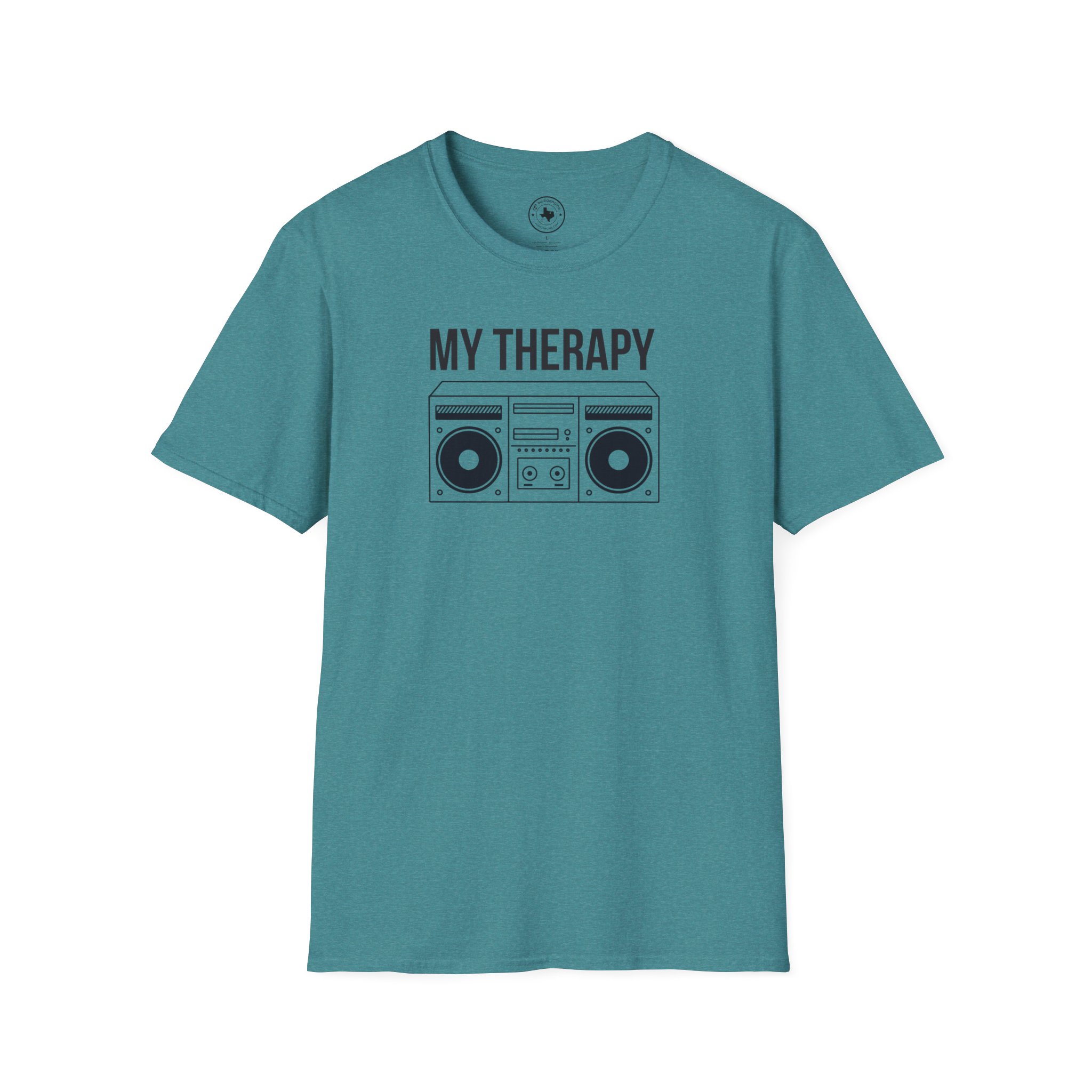 T‑Shirt — "My Therapy" Boombox Graphic Tee - Image 43