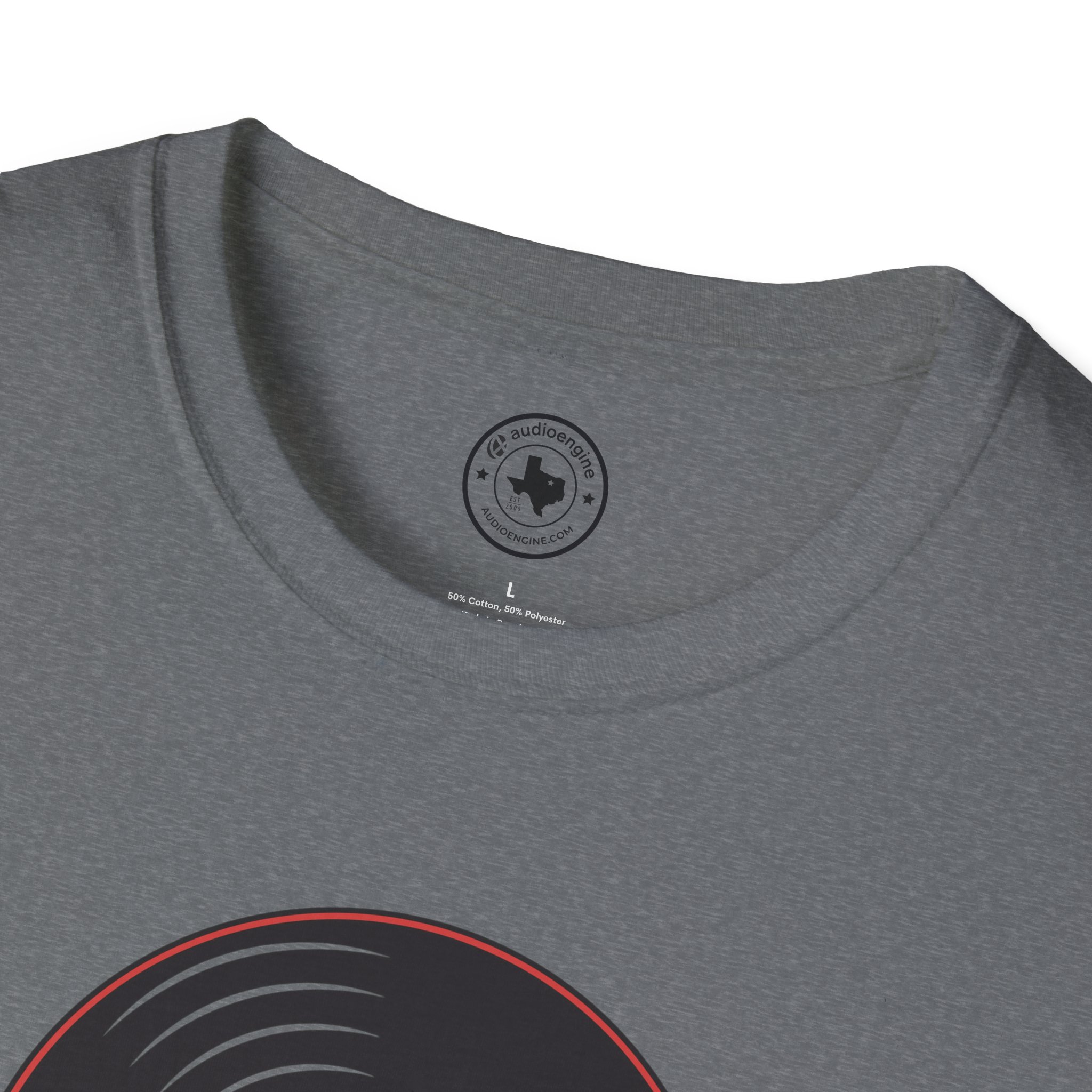 Retro Vinyl Record T-Shirt — Rainbow Stack Turntable Tee - Image 113