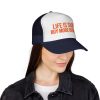 'Life is Short' Trucker Cap - Music Lover's Essential - Thumbnail Image 24