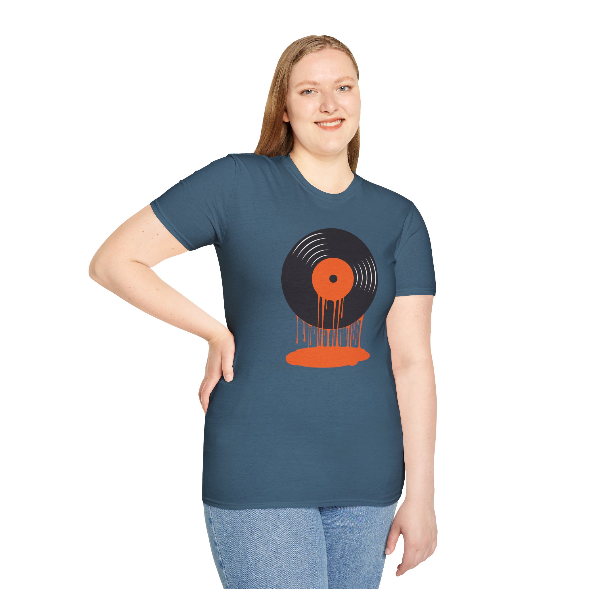 Vinyl Record Drip T-Shirt — Retro Music Tee - Image 6