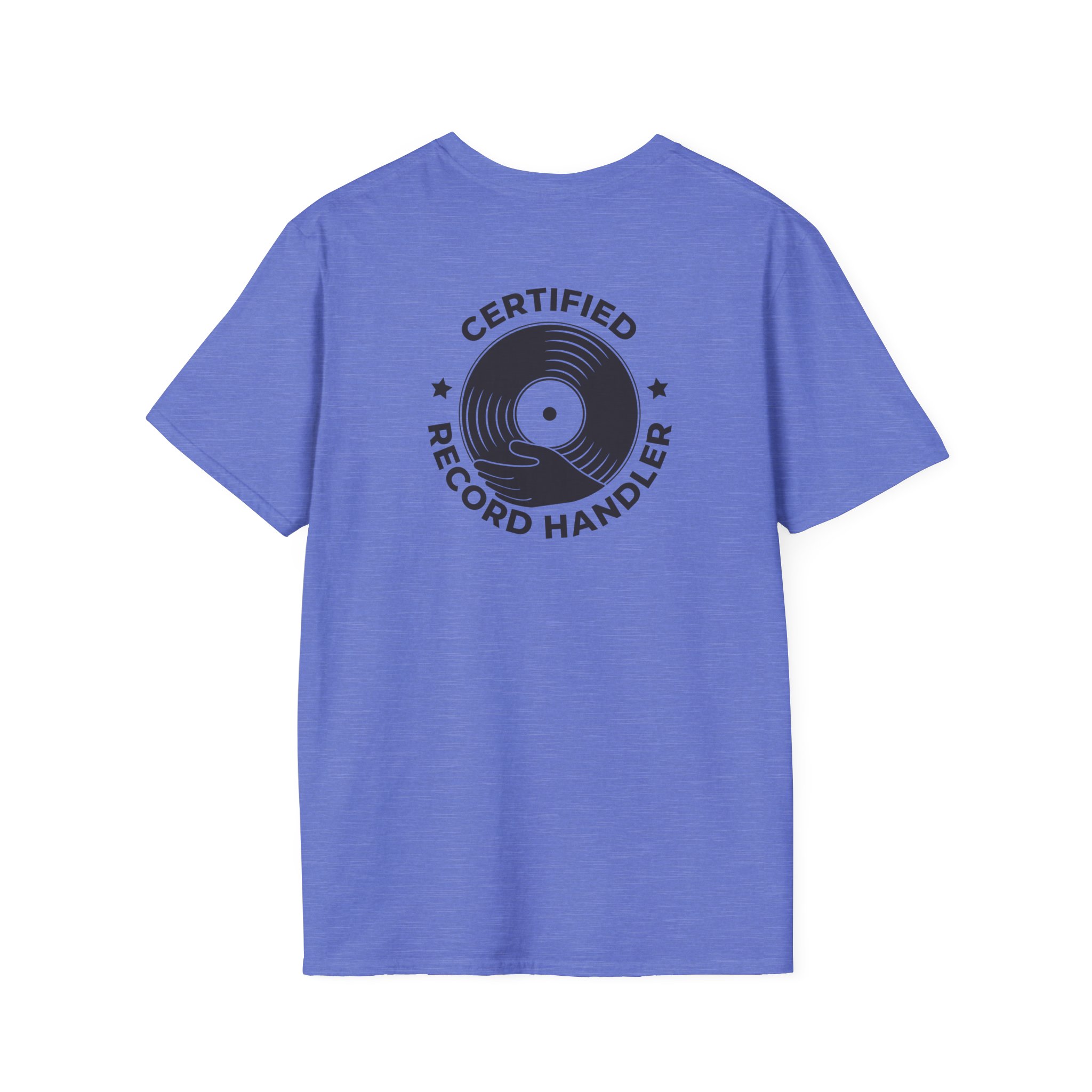 Certified Record Handler T-Shirt — Retro Vinyl DJ Tee - Image 62