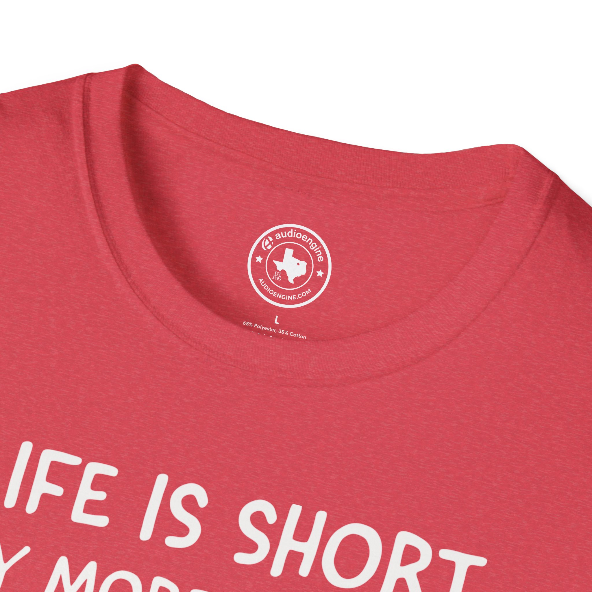 Life Is Short Buy More Records T-Shirt — Vinyl Lover Tee - Image 91