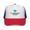 Trucker Cap – "In a Relationship with DnB Since '05" Retro Drum & Bass Hat - Thumbnail Image 1