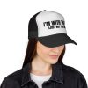 Fun DJ Trucker Cap - I'm with the DJ (Just Not This One) - Thumbnail Image 28