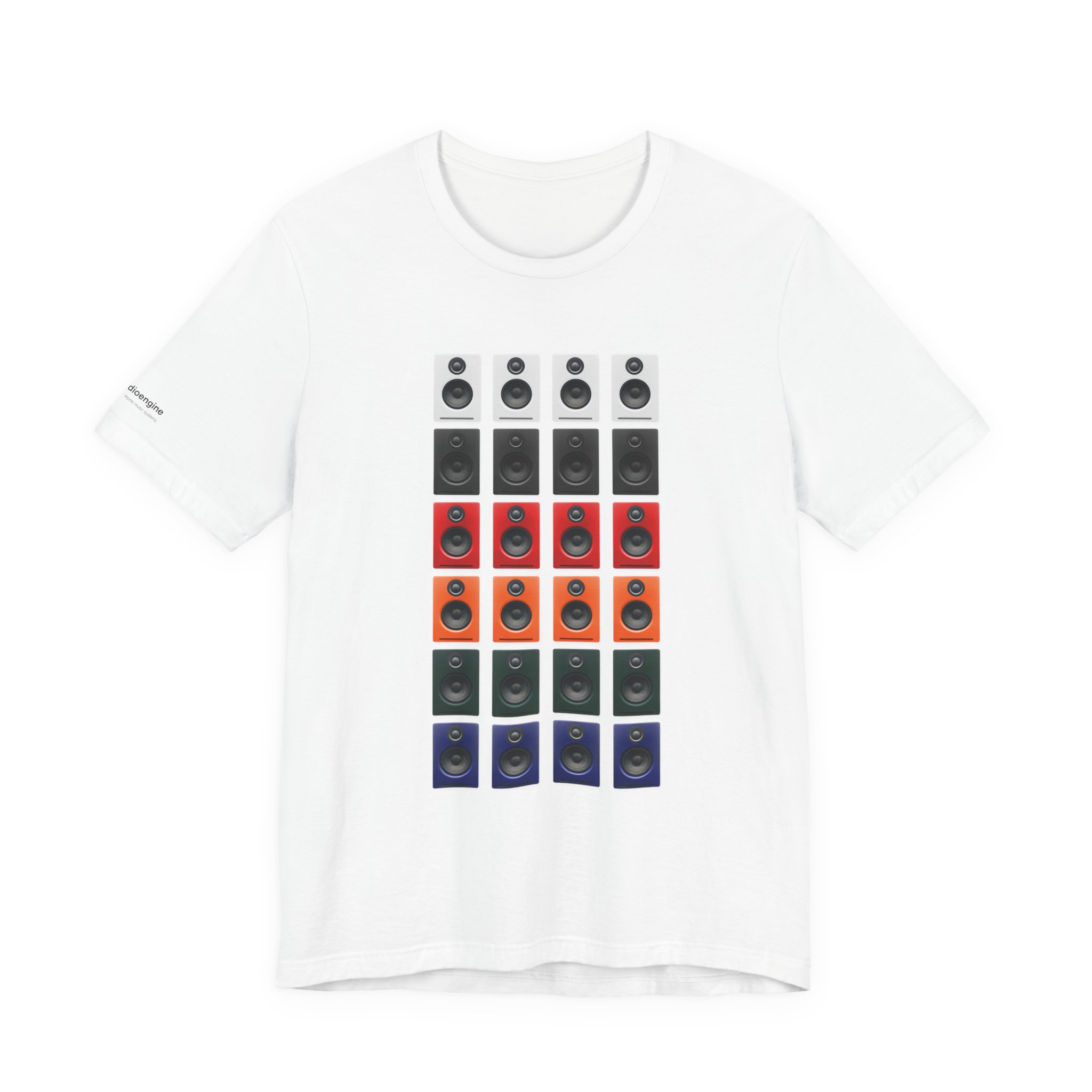 Retro Speaker Design Unisex Tee - Perfect for Music Lovers, Festival Wear, Casual Style, Gift for Him/Her, Everyday Comfort - Image 1