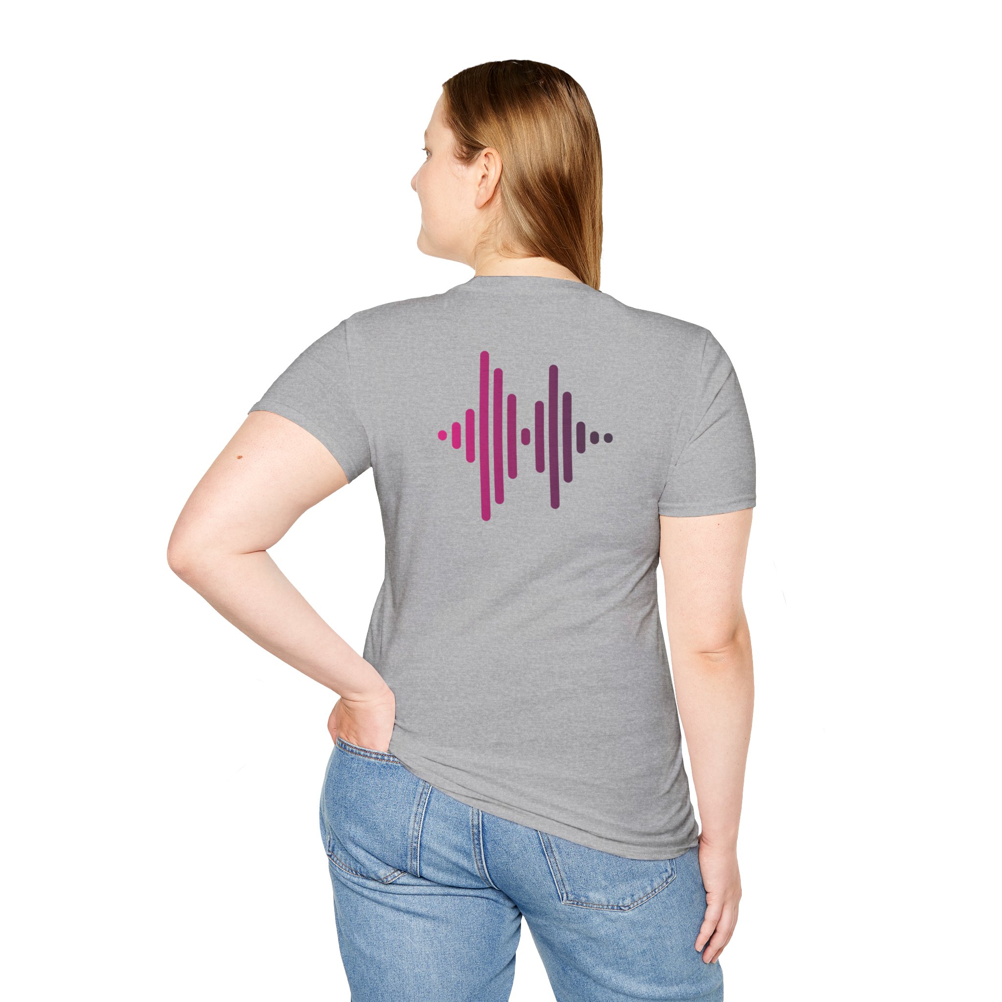 Soundwave Graphic T-Shirt — Modern Audio Waveback Tee - Image 41