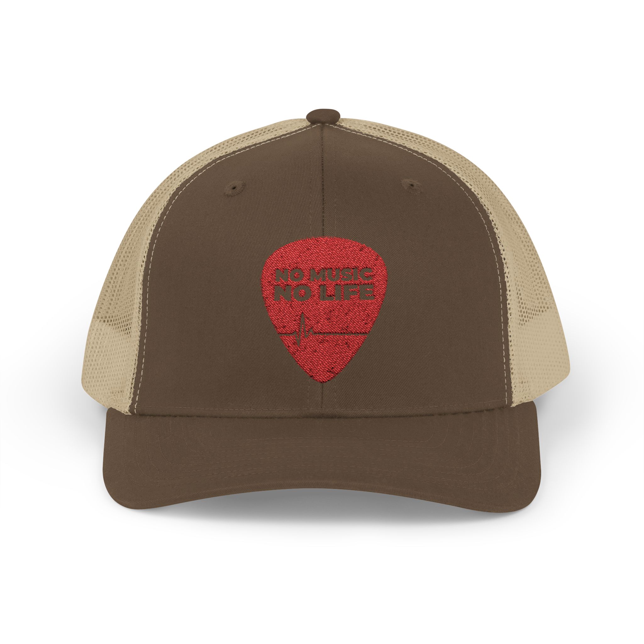 No Music No Life Snapback Trucker Cap - Image 1