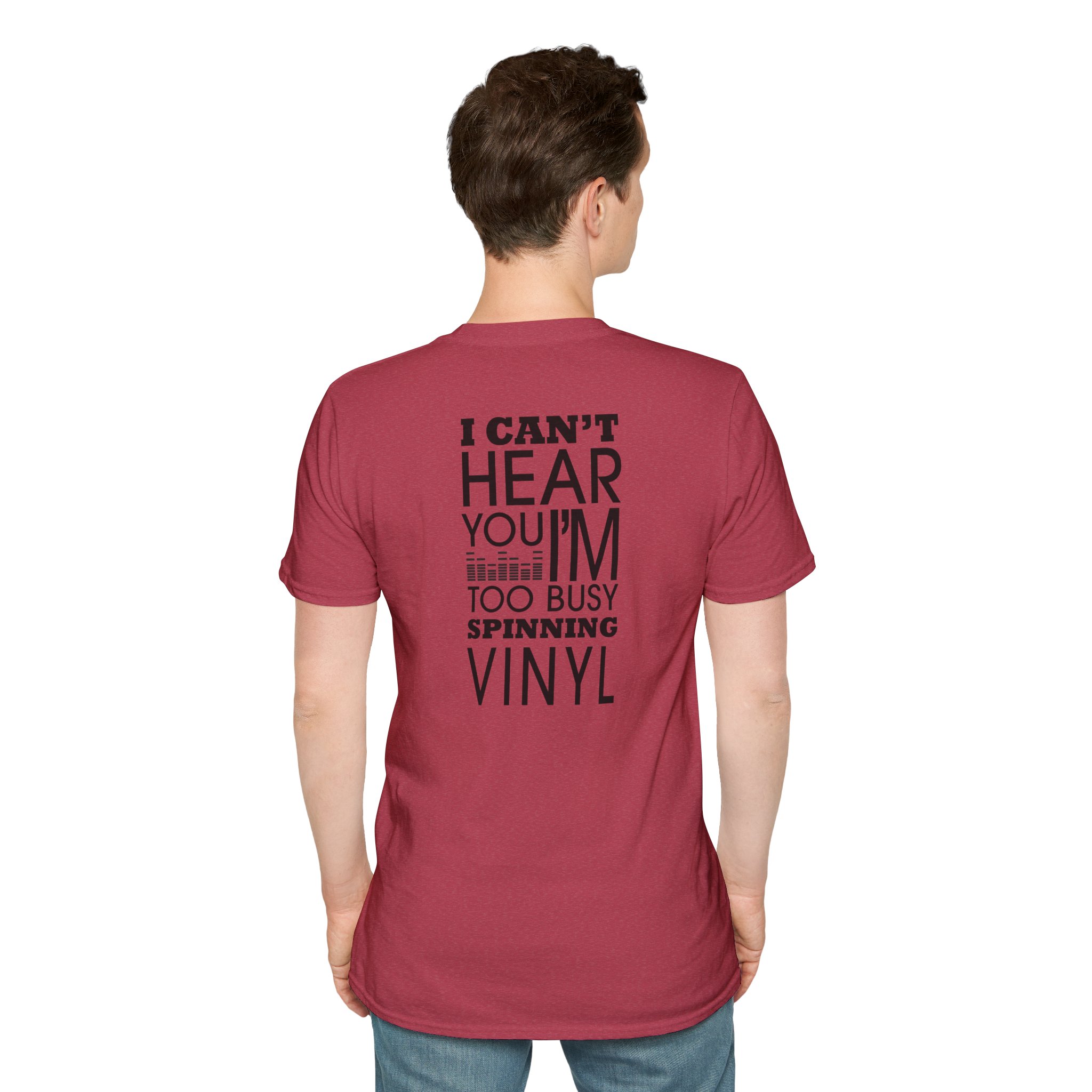 Vinyl Spinner T-Shirt - Unisex Music Lover Tee - Image 80