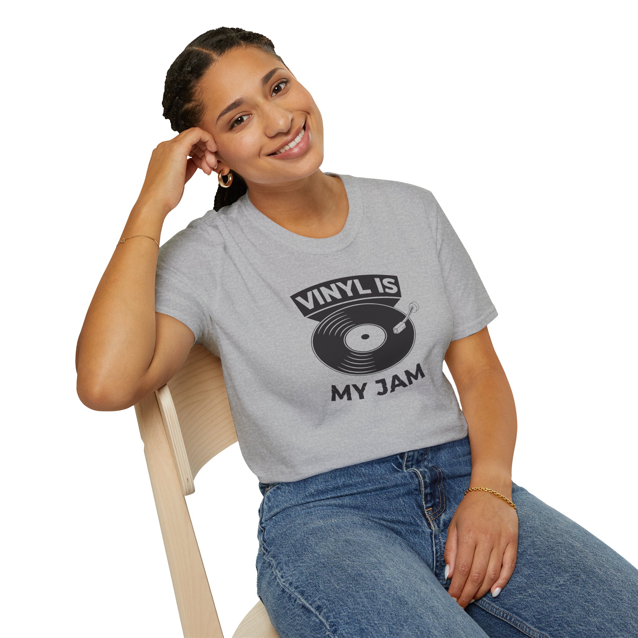 Vinyl Is My Jam T-Shirt — Retro Record Lover Tee - Image 31