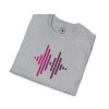 Audio Waveform Graphic Tee — Gradient Soundwave T-Shirt - Thumbnail Image 36