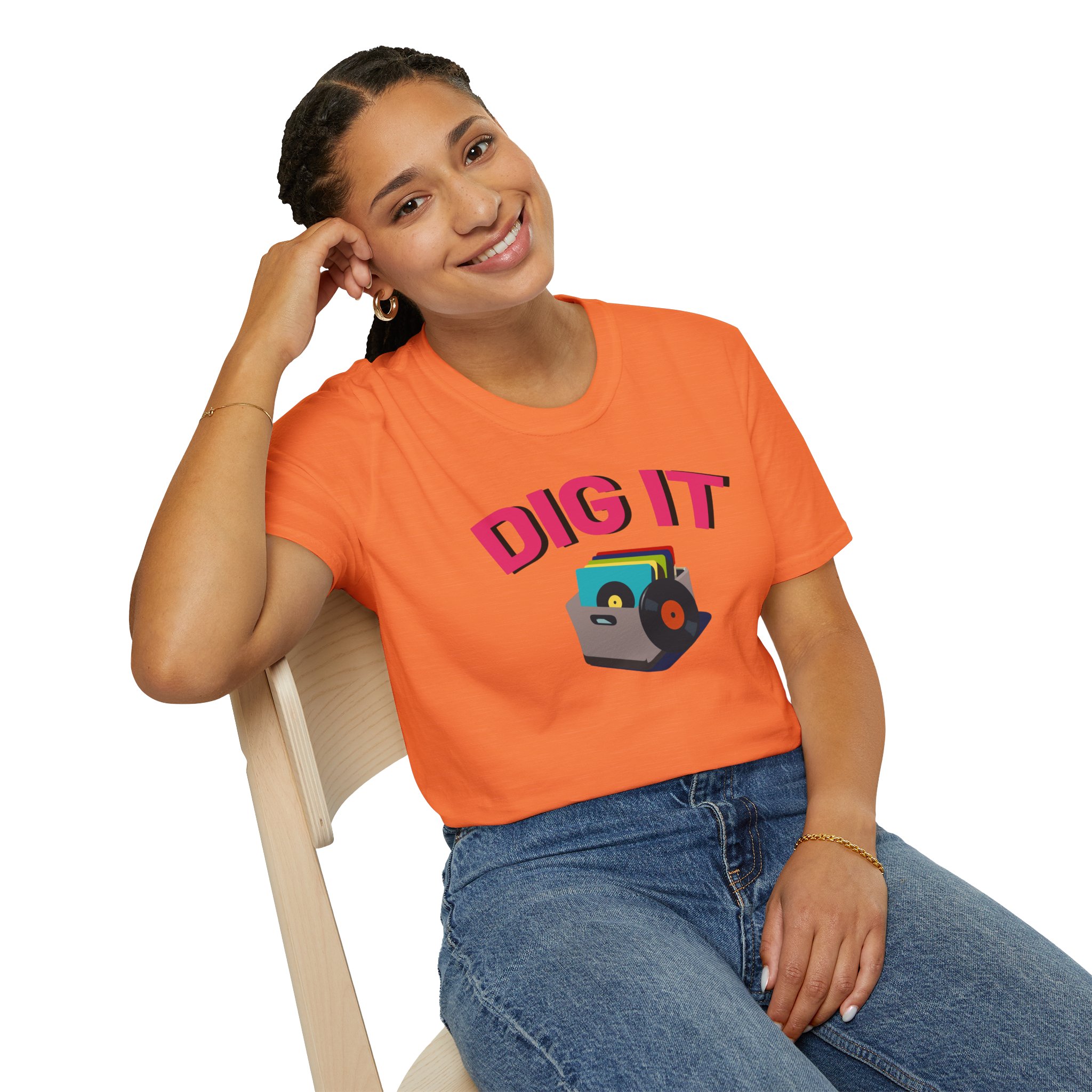 Dig It T-Shirt — Retro Excavator Graphic Tee - Image 27
