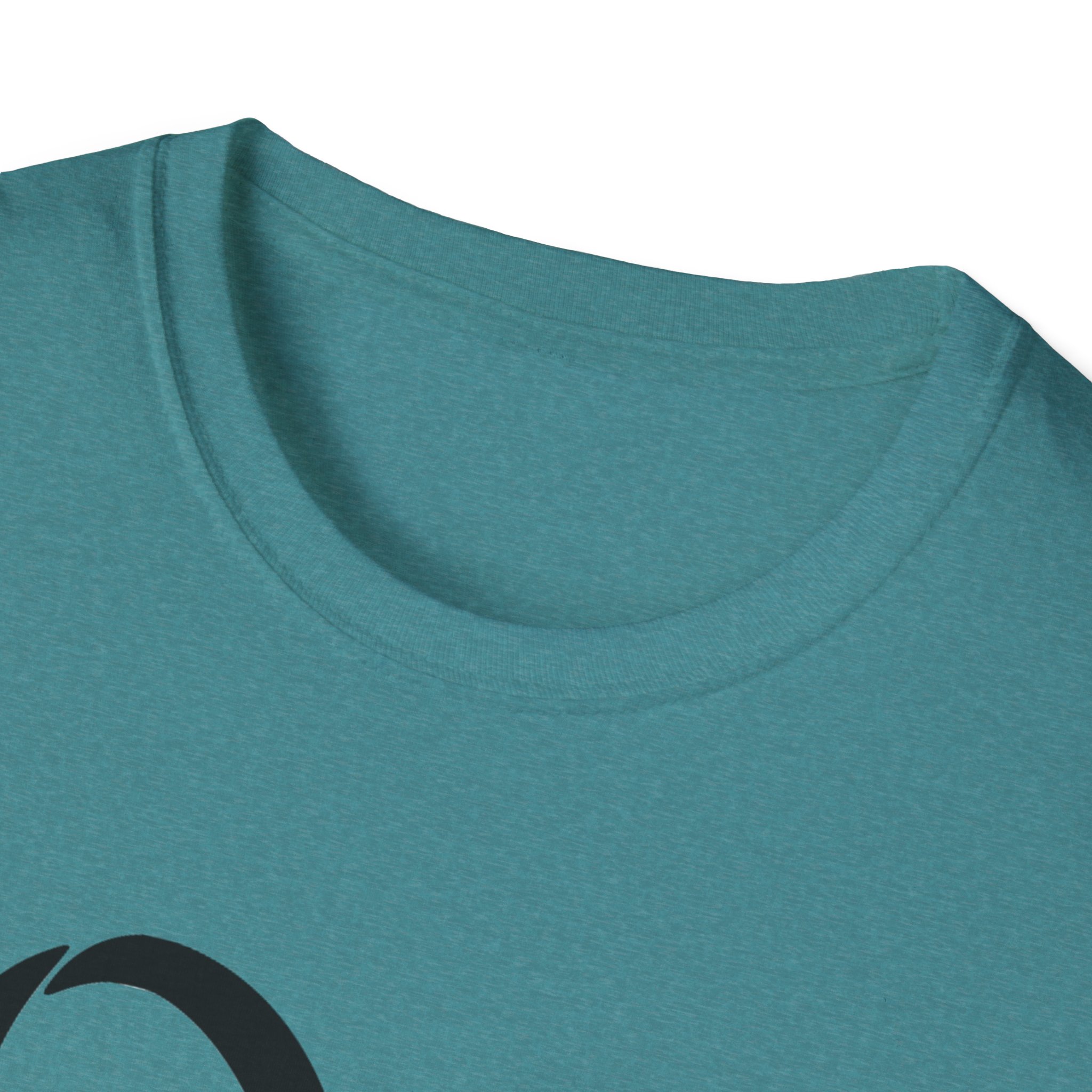 Music Lover Unisex Softstyle T-Shirt with Headphones Design - Image 39
