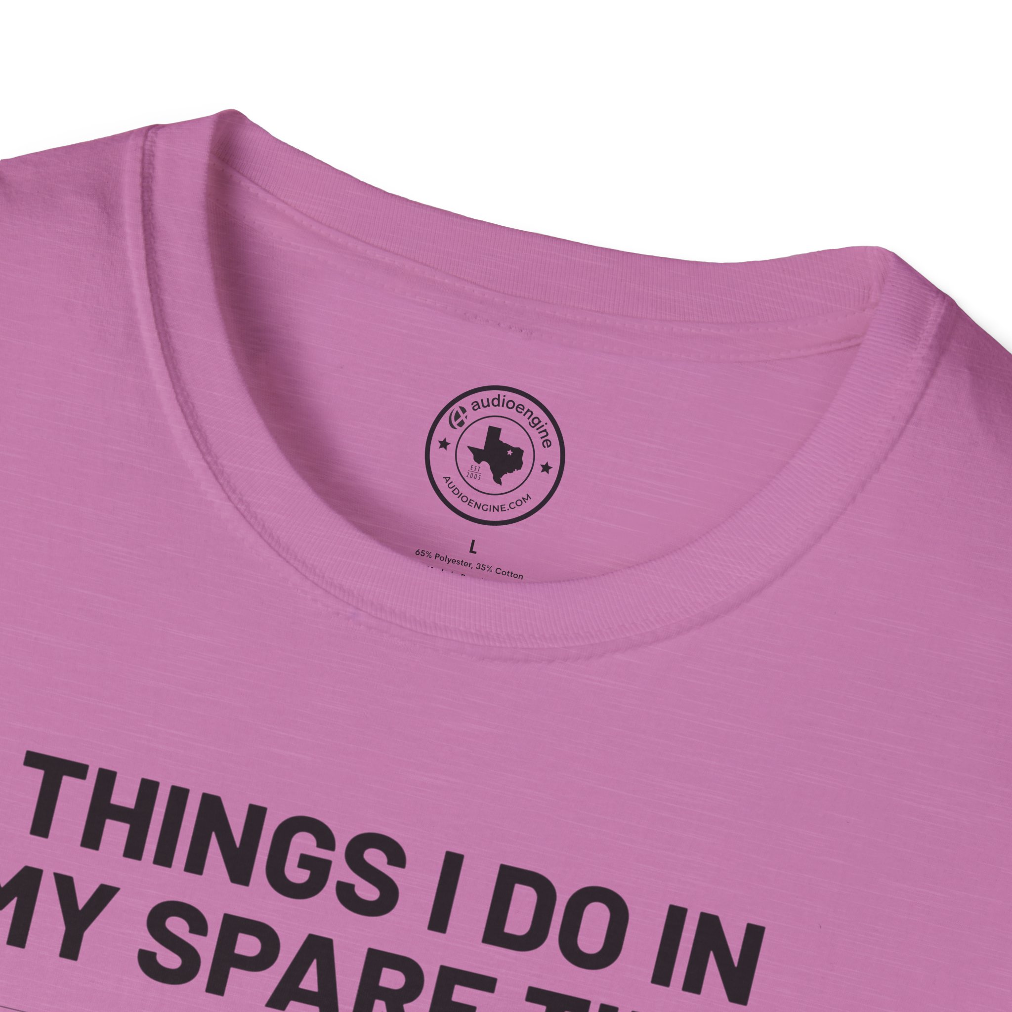 Things I Do In My Spare Time T-Shirt — Funny Hobbies Graphic Tee - Image 102