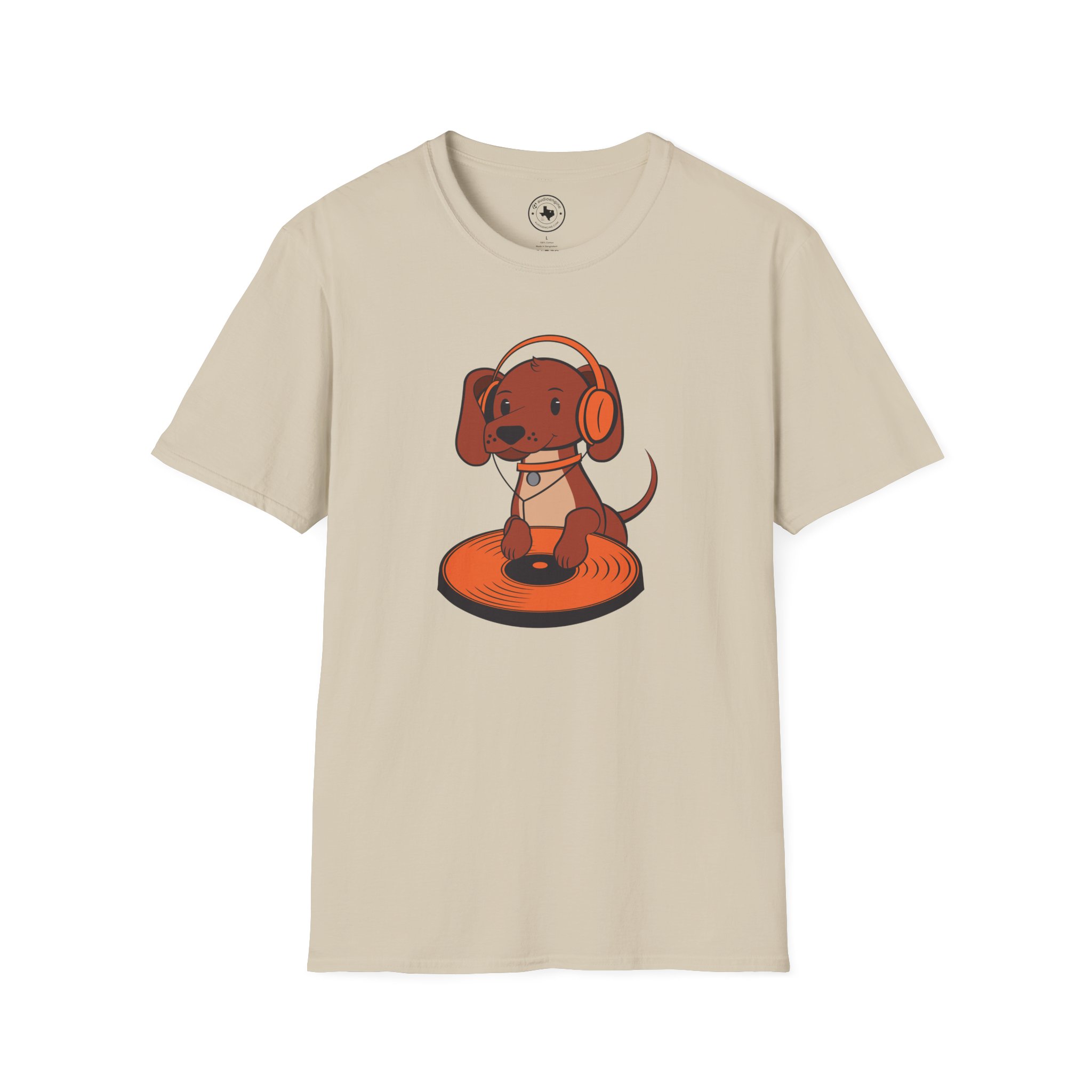 DJ Dachshund Tee — Cute Dog with Headphones Graphic T-Shirt - Image 21