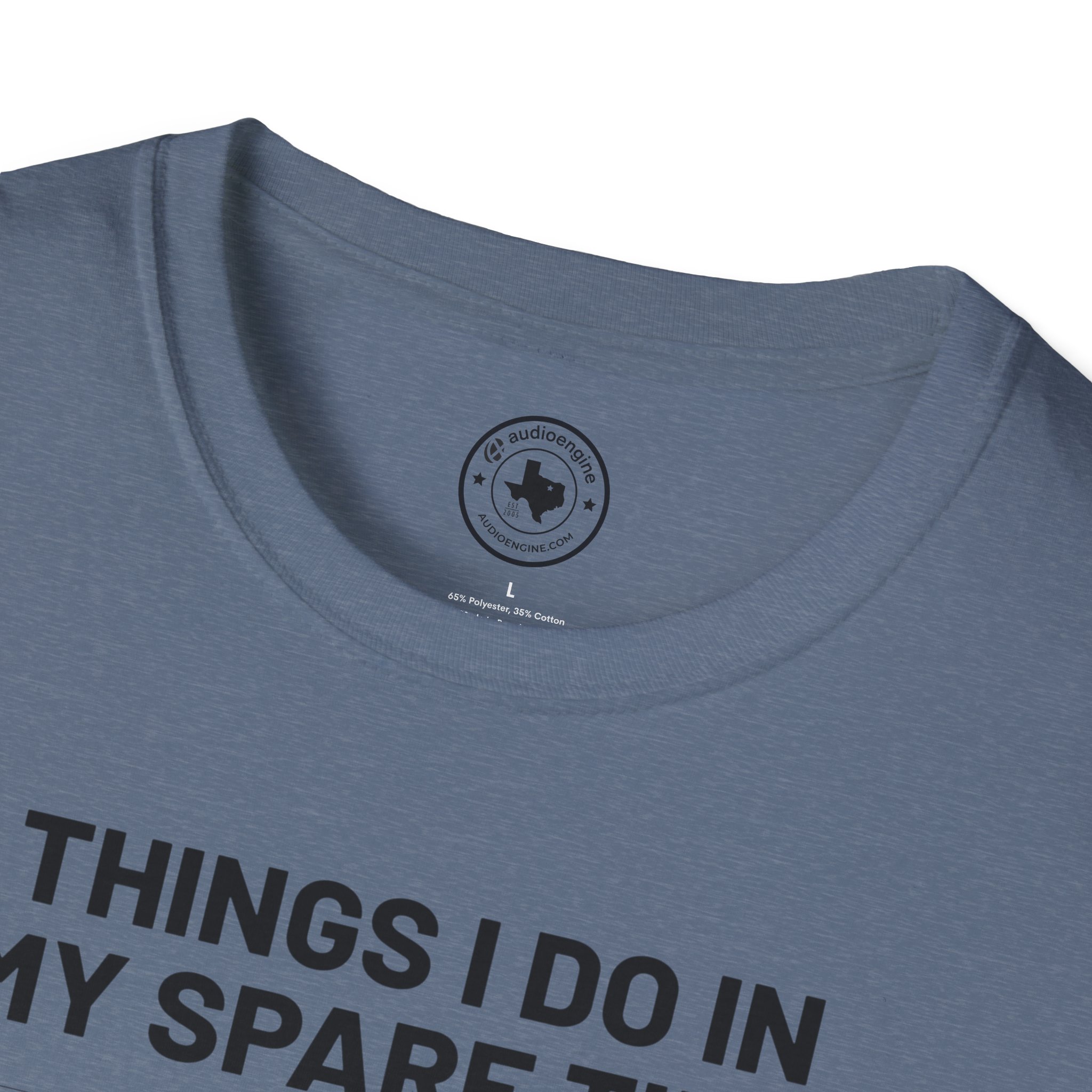 Things I Do In My Spare Time T-Shirt — Funny Hobbies Graphic Tee - Image 91