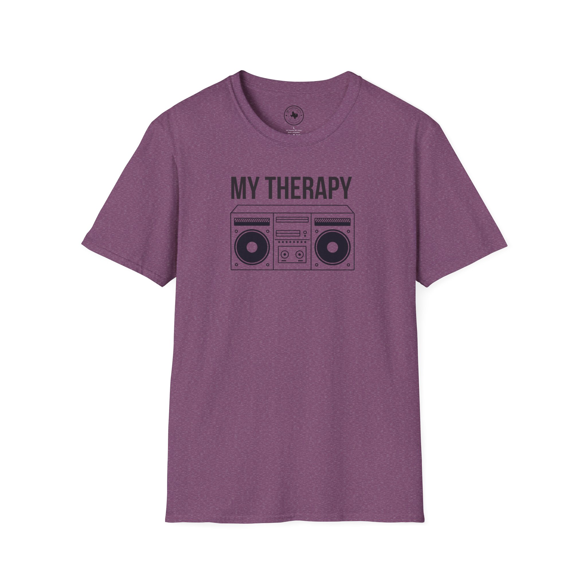 T‑Shirt — "My Therapy" Boombox Graphic Tee - Image 92