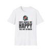 Vinyl Makes Me Happy Unisex T-Shirt - Thumbnail Image 6