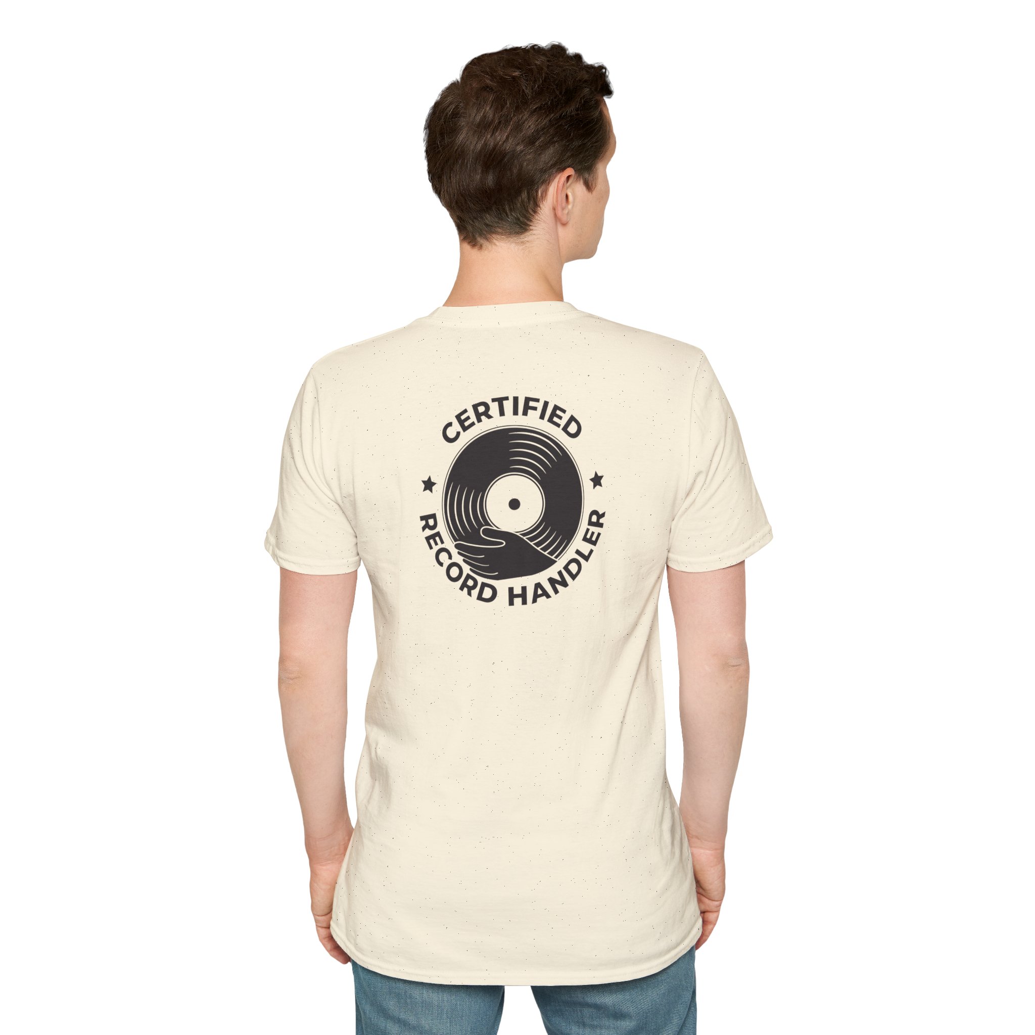 Certified Record Handler T-Shirt — Retro Vinyl DJ Tee - Image 36