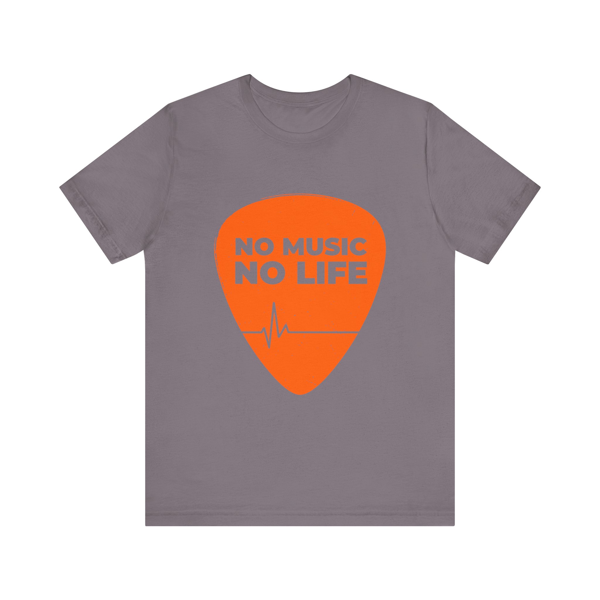 Music Lover's Short Sleeve Tee, "No Music No Life" Shirt, Gift for Musicians, Concert T-Shirt, Casual Music Apparel - Image 29