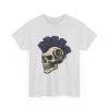 Skull Graffiti T-Shirt, Music Lover Tee, Festival Fashion Shirt, Unisex Graphic Tee, Edgy Streetwear Apparel - Thumbnail Image 7