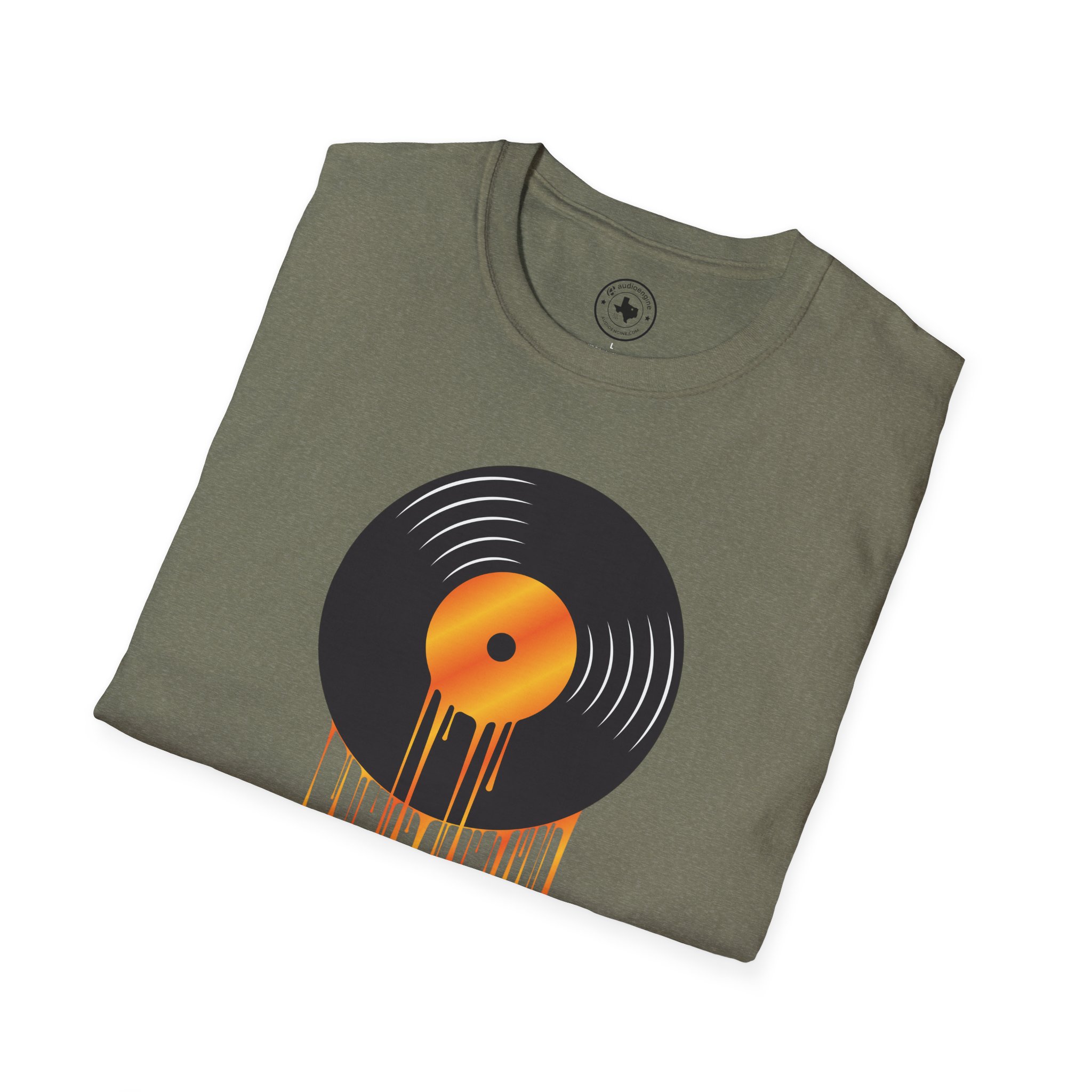 Melting Vinyl Record T-Shirt – Retro Music Tee - Image 40