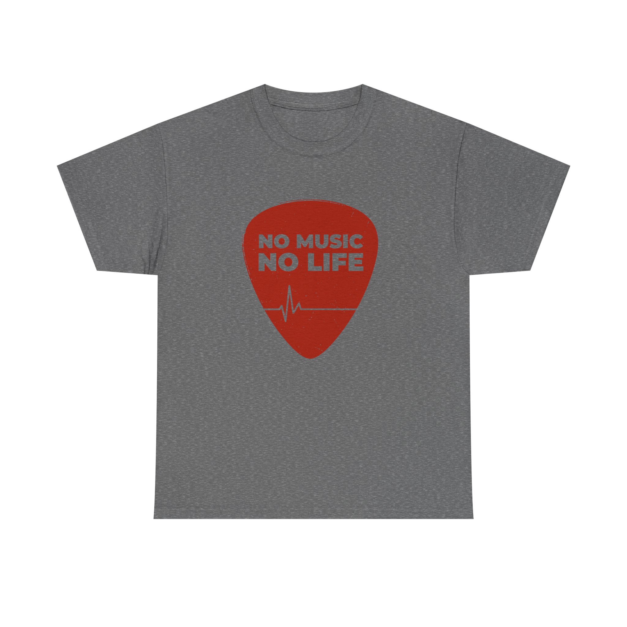 No Music No Life Unisex Heavy Cotton Tee - Image 45
